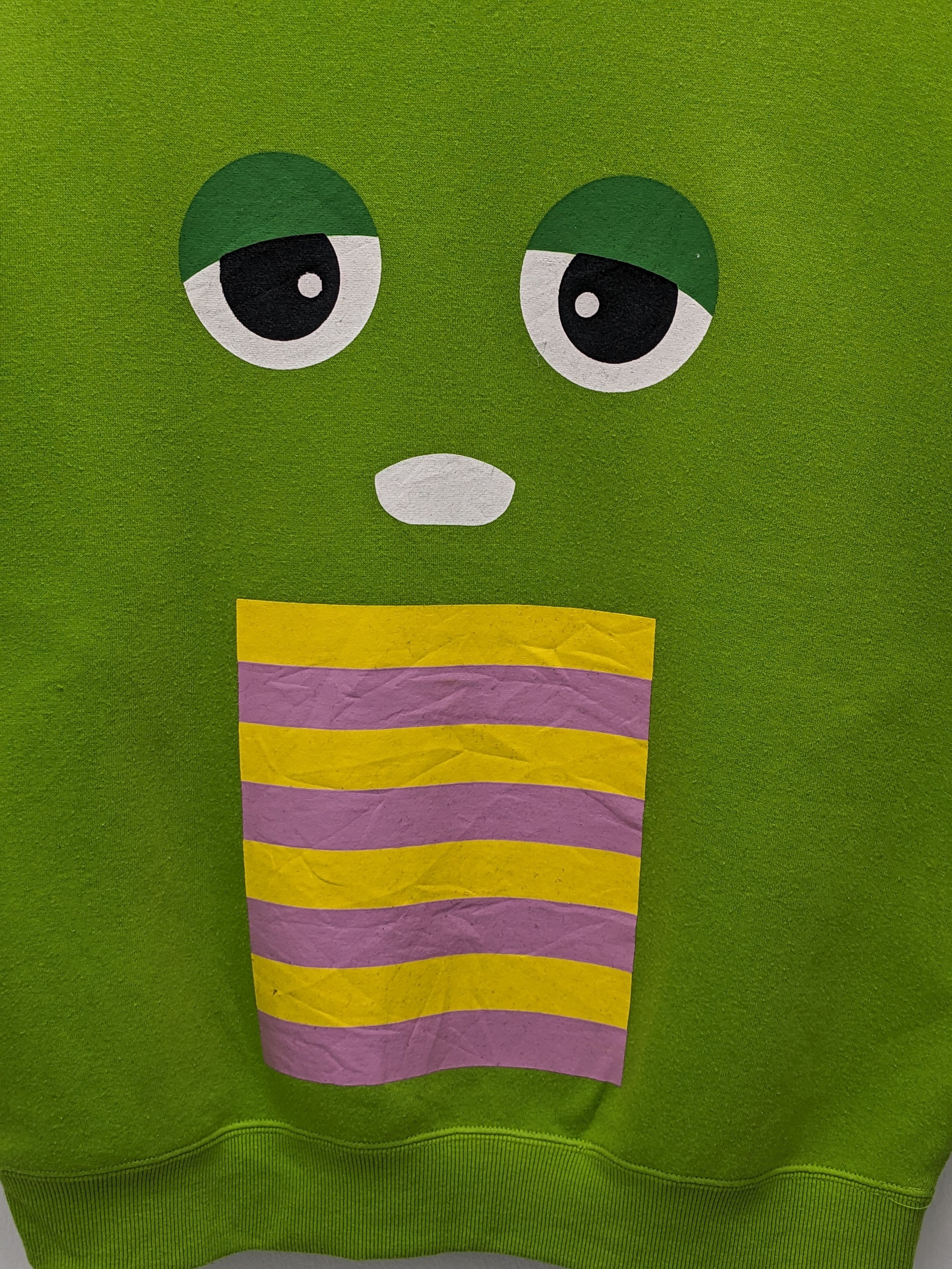 Japanese Brand Don Quijote x Gachapin × Mukku 2007 Character Sweatshirt Size US L / EU 52-54 / 3 - 3 Thumbnail