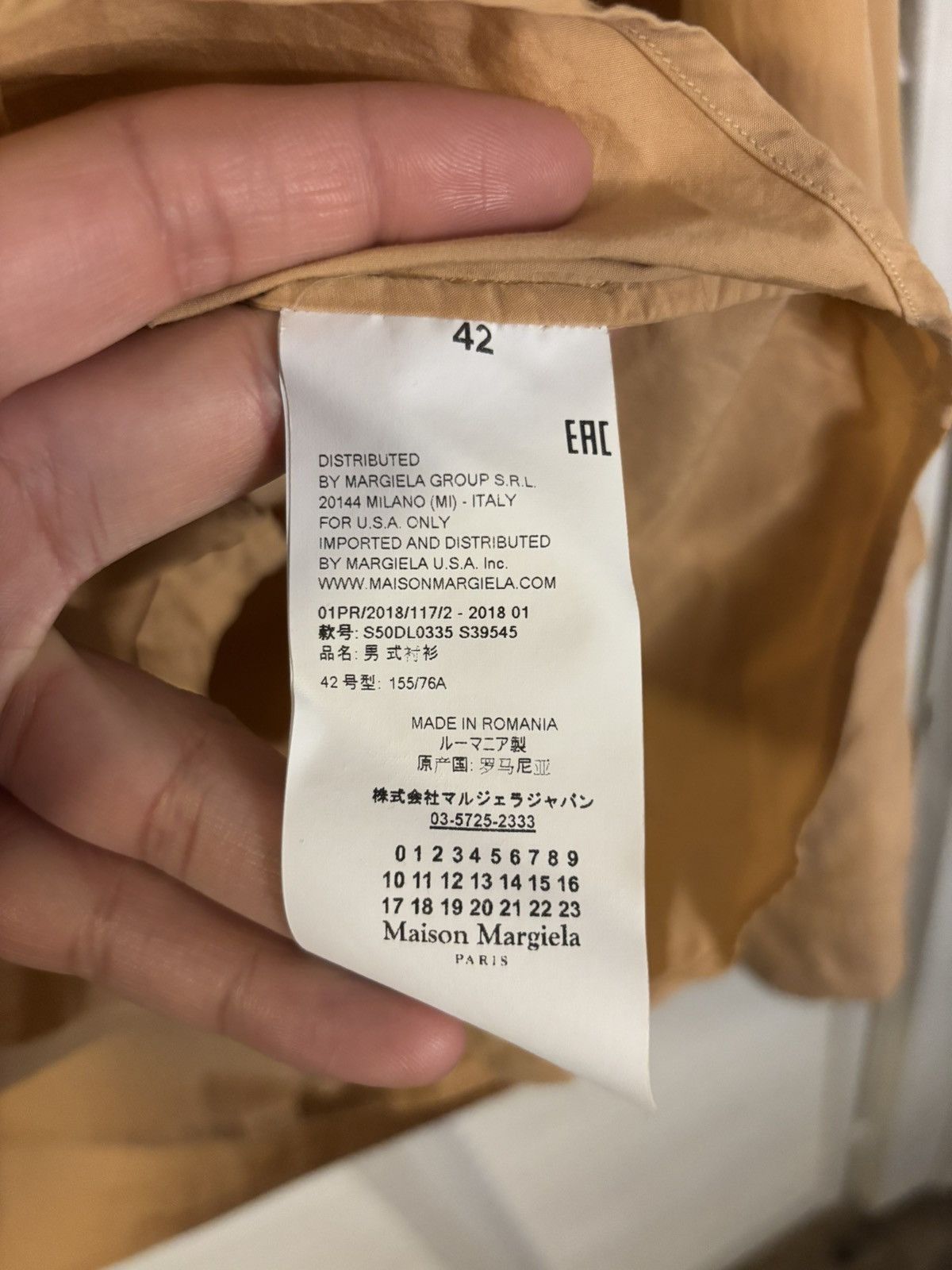 Maison Margiela Maison Margiela Garment Dyed Button up Size US L / EU 52-54 / 3 - 4 Thumbnail