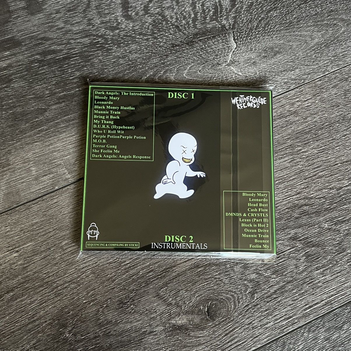 Goth Money Spaceghostpurrp - Dark Angels + Instrumentals 2x CD New Rare Size ONE SIZE - 2 Thumbnail