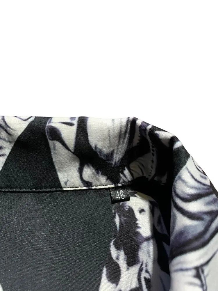 Vintage Vintage Virgin Mary over print camp collar shirt Size US L / EU 52-54 / 3 - 11 Thumbnail