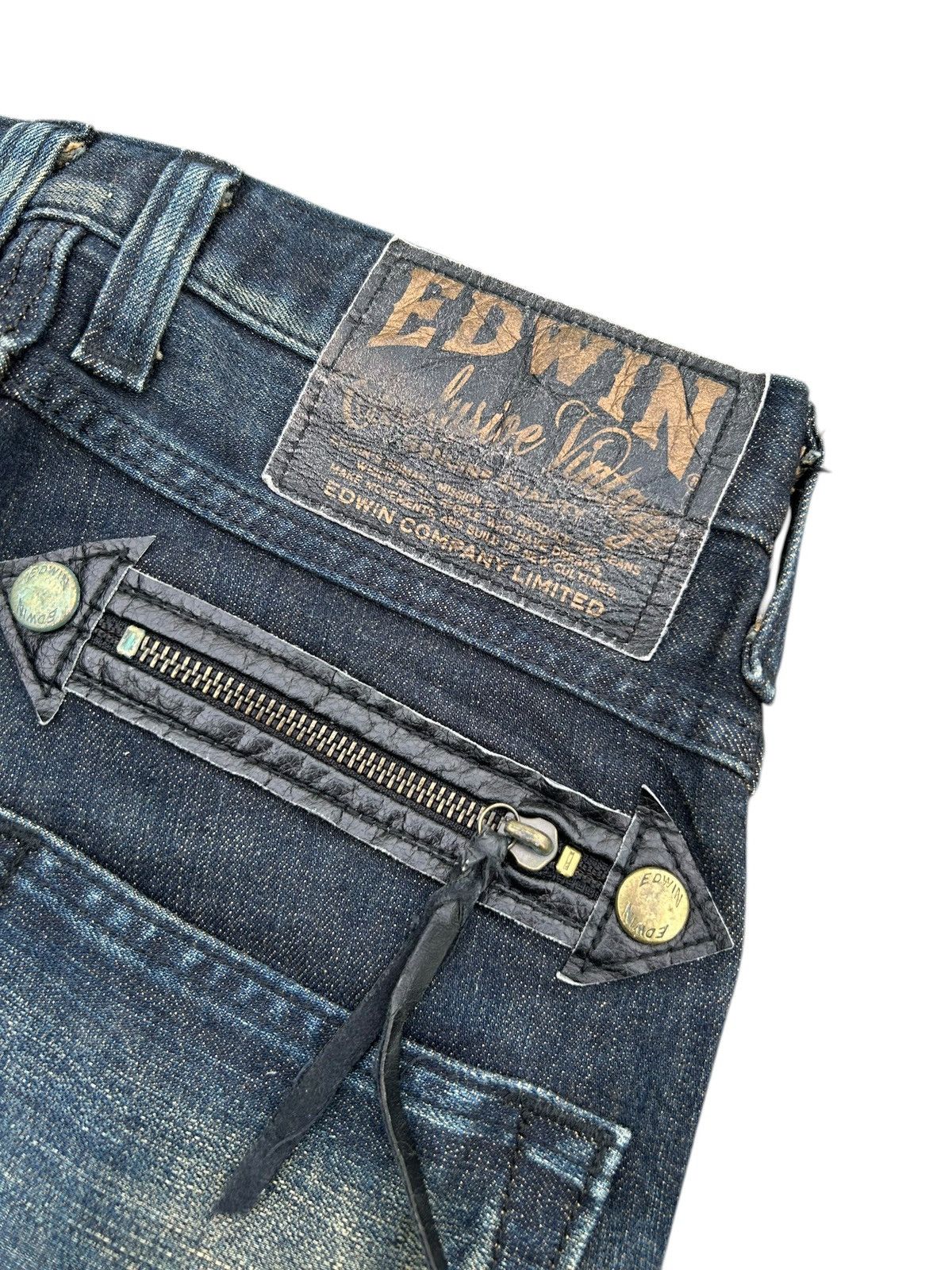 Kapital Vintage Edwin Japanese Punk Style Denim Jeans Size US 28 / EU 44 - 14 Thumbnail