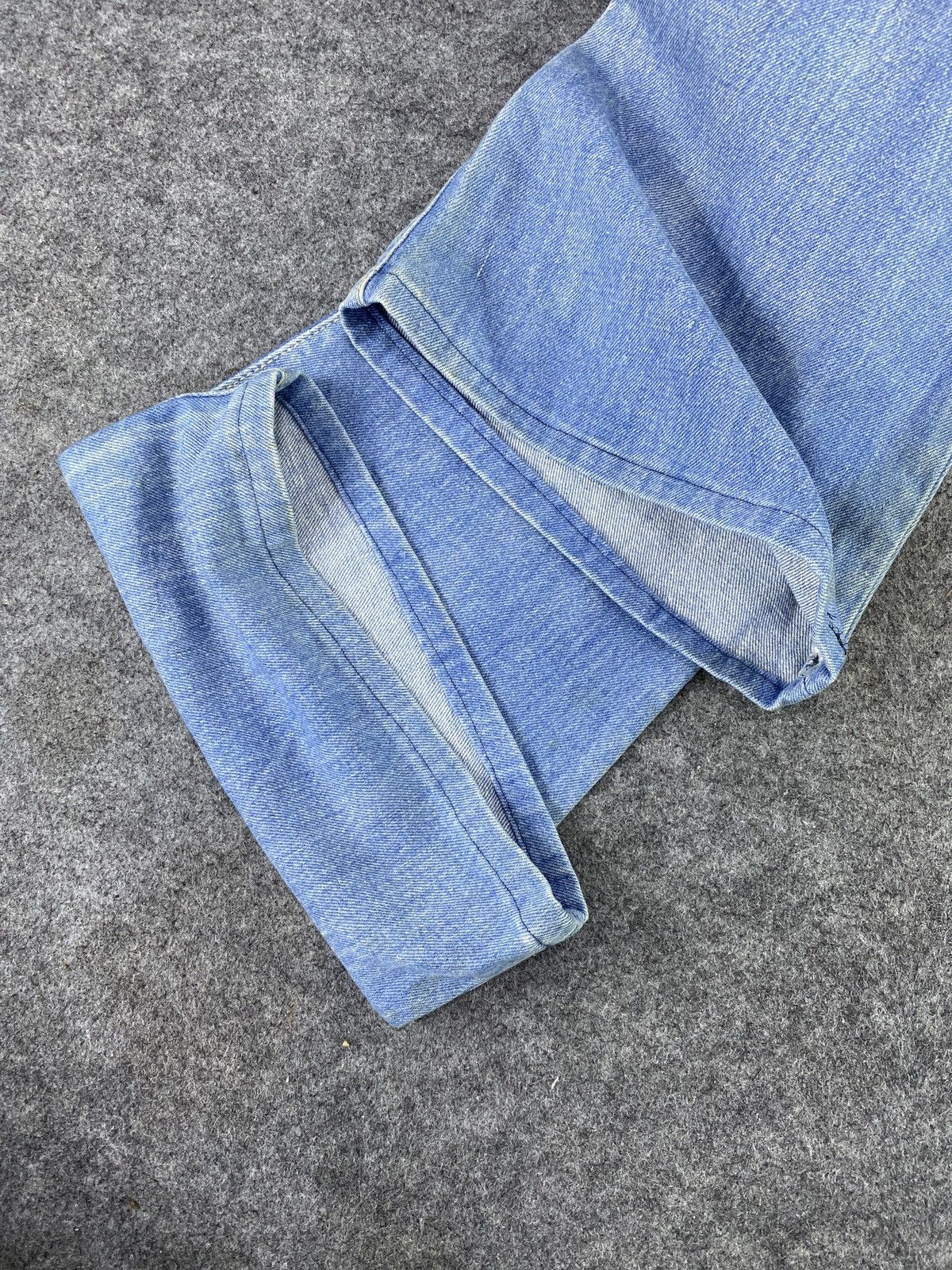 Jean Vintage Blue Way bootcut Jeans - J1028 Size 28" / US 6 / IT 42 - 14 Thumbnail
