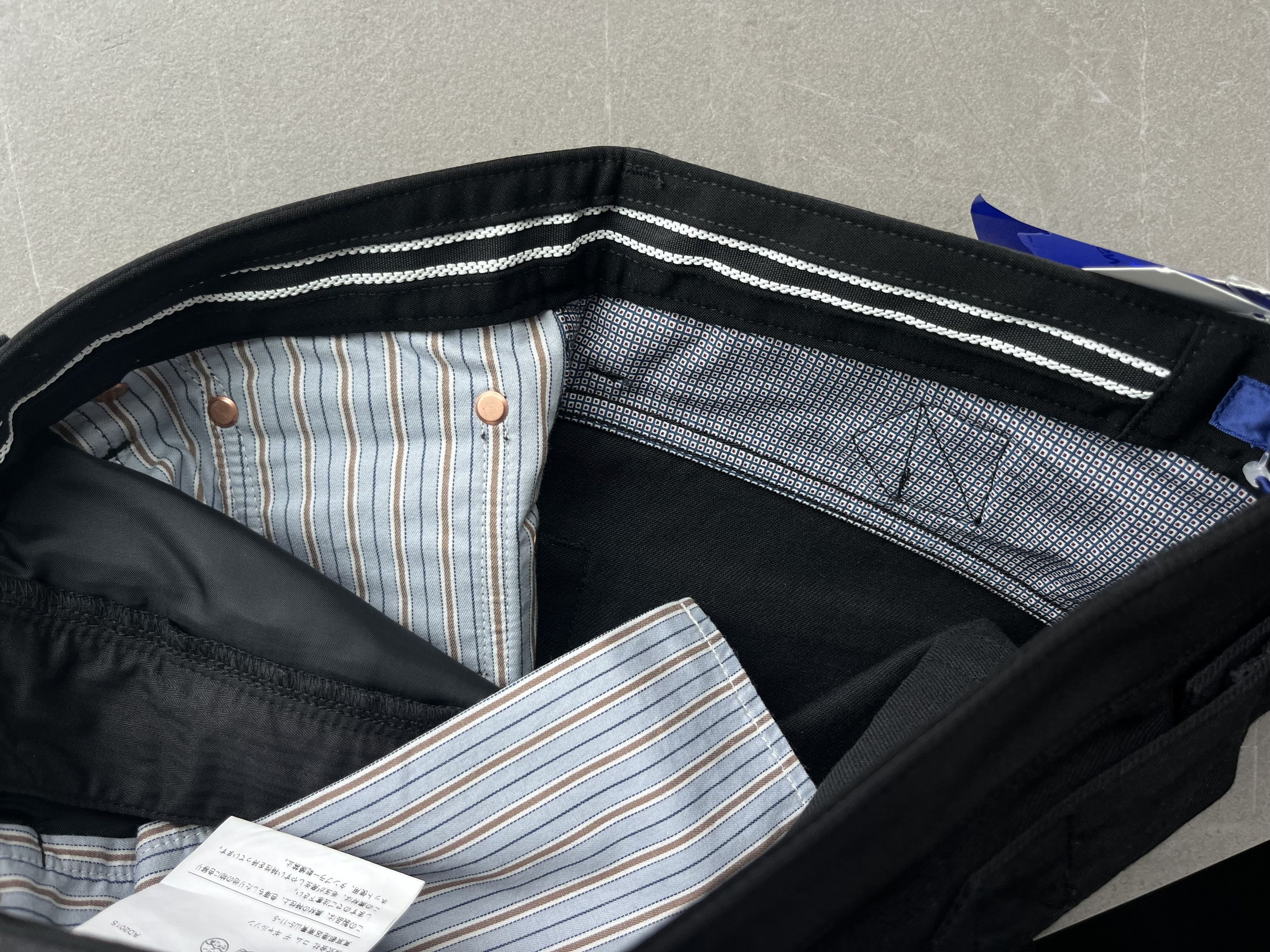 Junya Watanabe Junya Watanabe MAN Comme des Garcons Black Tuexdo Jeans XS Size US 30 / EU 46 - 18 Thumbnail