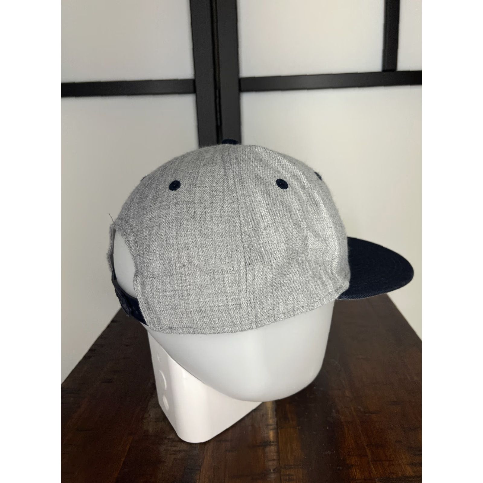 Vintage Otto Football Hat Cap - Baseball Cap - Gray Wool/Acrylic Blend - One Size - Unisex Adults - Adjustable - Sports Logo - 90s Theme? Size ONE SIZE - 7 Thumbnail