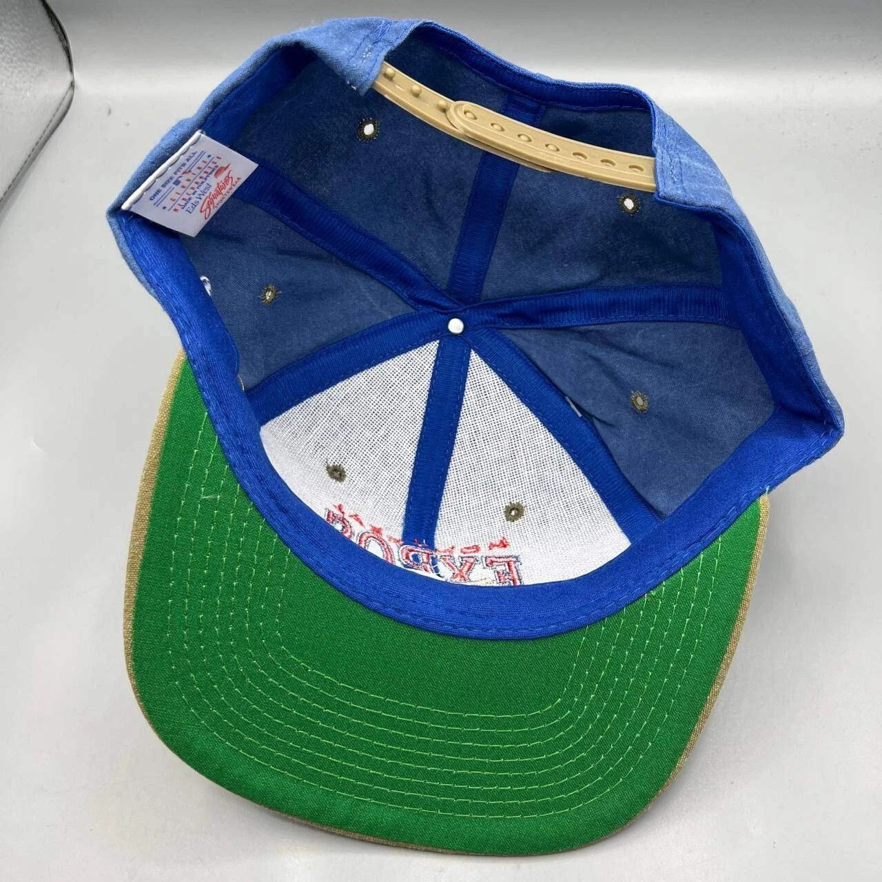 Signatures × Vintage Montreal Expos Hat Men Blue Brown Signatures MLB Snap Back Size ONE SIZE - 2 Thumbnail