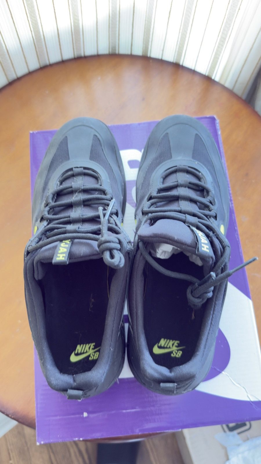 Nike SB Nike SB Nyjah Free 2 Black Cyber Size US 10 / EU 43 - 6 Thumbnail