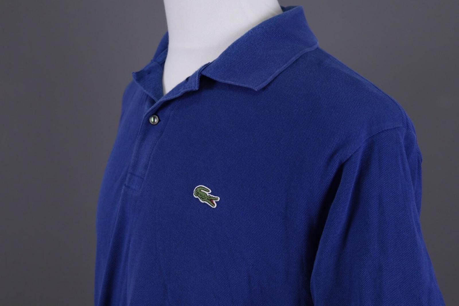 Lacoste Men Lacoste Classic Fit Blue Summer Polo Shirt Size 6 / XL Size US M / EU 48-50 / 2 - 7 Thumbnail