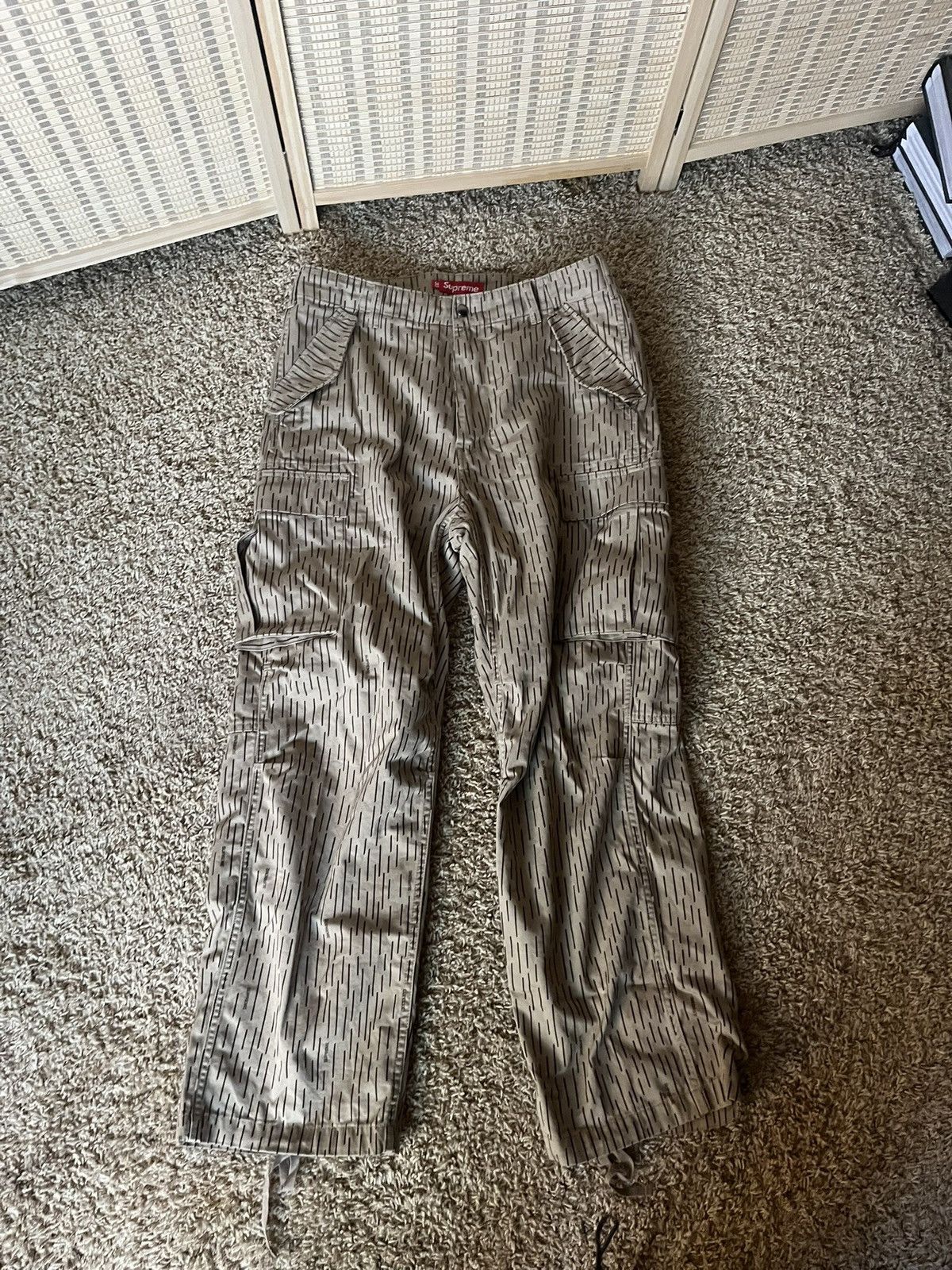 Supreme Supreme Raindrop camo cargo pants Size US 30 / EU 46 - 1 Thumbnail