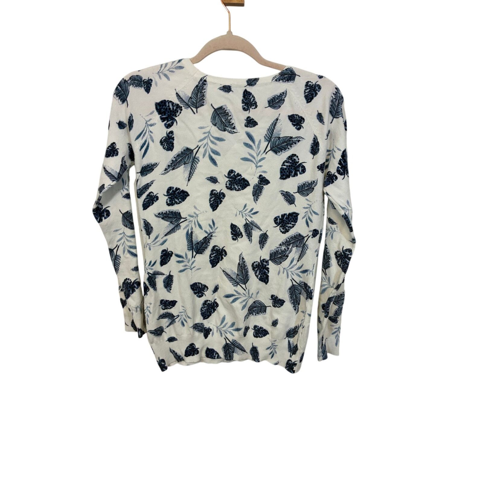 Other Vila Milano Novelty Wool Blend Sweater Leaf Women's Knit Size M / US 6-8 / IT 42-44 - 4 Thumbnail