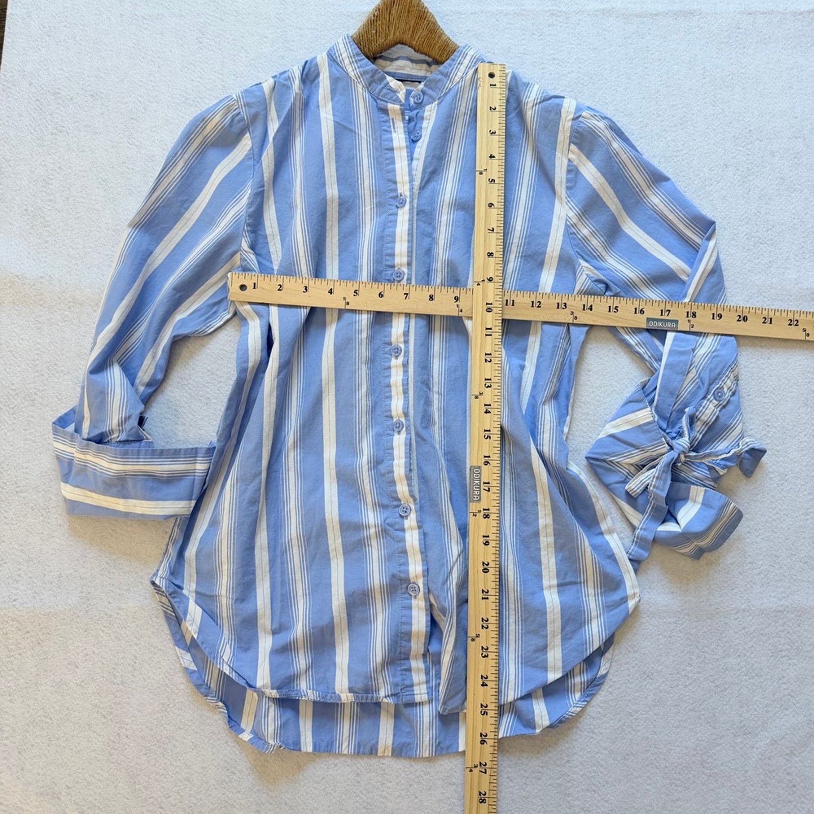 Other Who what wear cotton Button blouse mandarin collar coastal Size S / US 4 / IT 40 - 7 Thumbnail