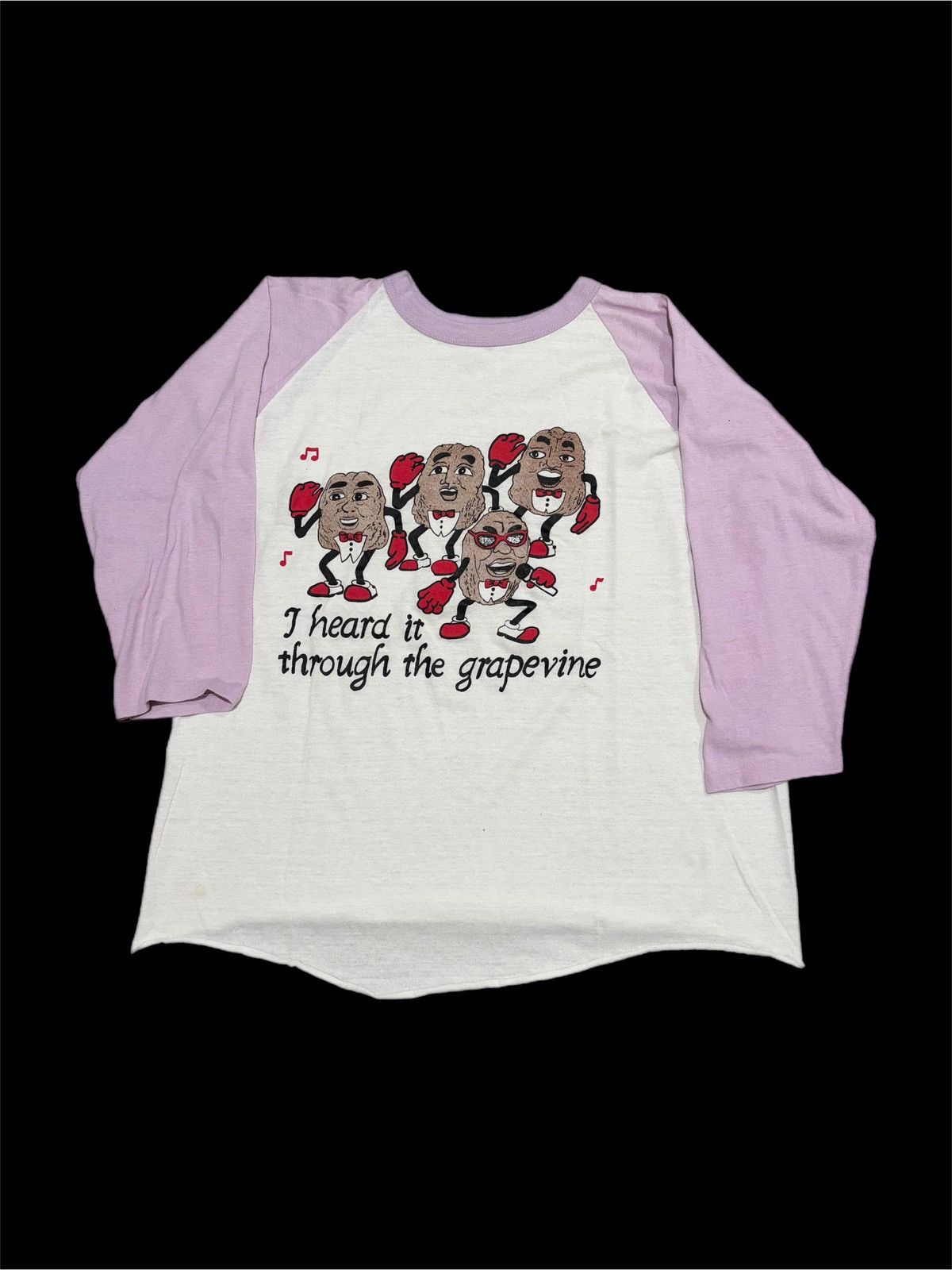 Vintage Vintage Bantam Through The Grapevine California Raisins Tee Size US L / EU 52-54 / 3 - 1 Thumbnail