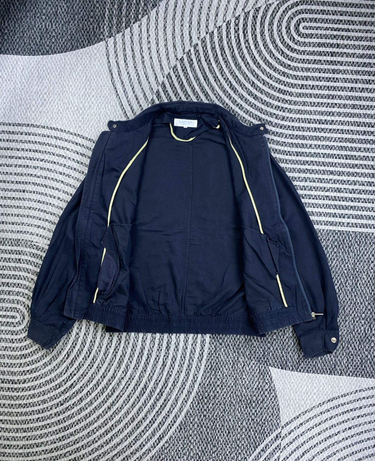 Lanvin Vintage Lanvin Sport Harington Style Zipper Jacket Size US L / EU 52-54 / 3 - 5 Thumbnail
