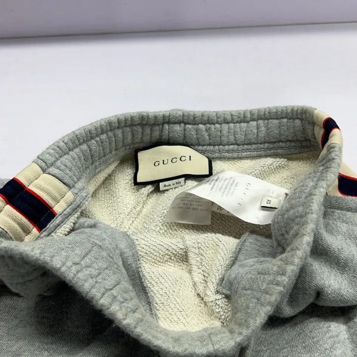 Gucci Gucci Gucci Gray Tiger Logo Sweatpants -2506 Size US 26 / EU 42 - 1 Thumbnail