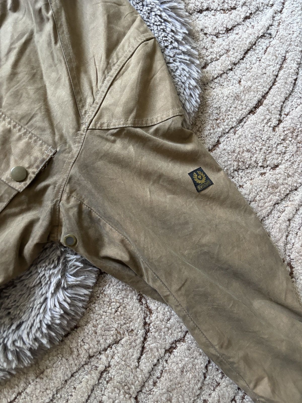 Belstaff × Vintage Belstaff jacket Vintage Gold Label Wax parka Size US XXL / EU 58 / 5 - 15 Thumbnail