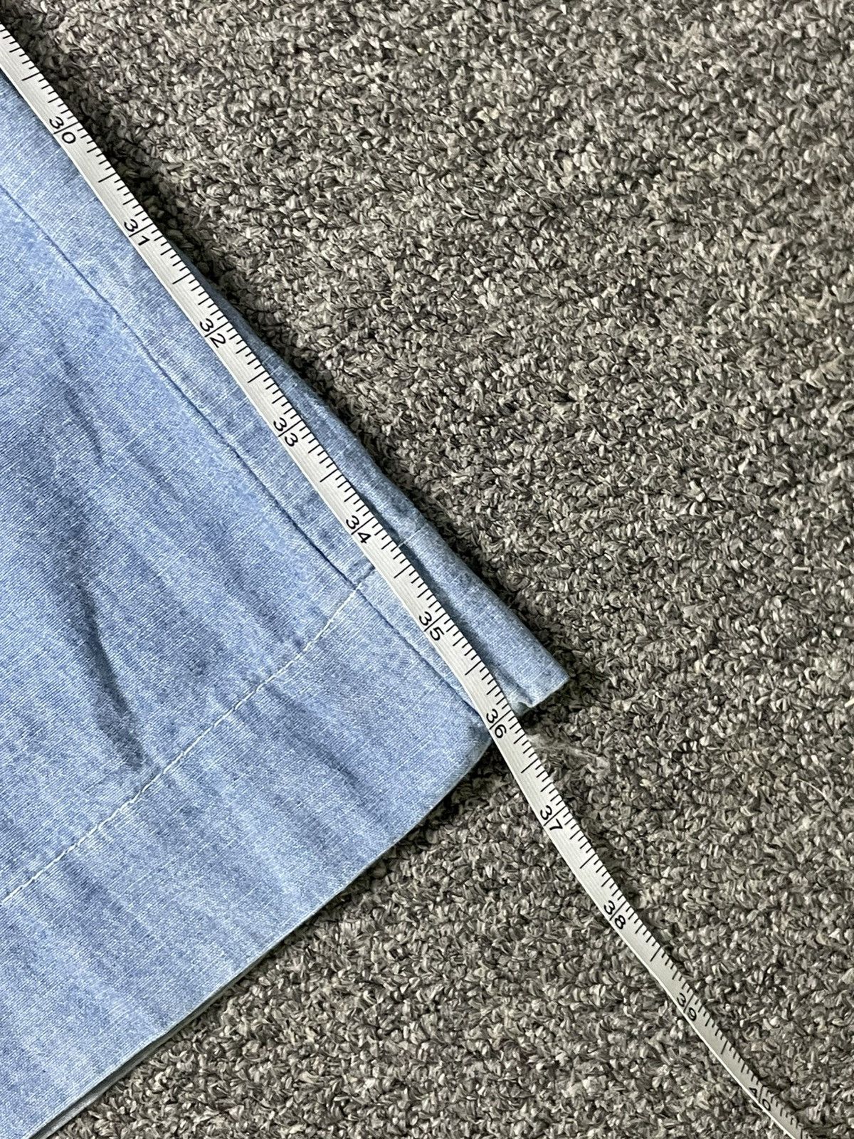 Japanese Brand Japanese Brand Elastic Waist Baggy Jeans (62) Size 30" / US 8 / IT 44 - 12 Thumbnail