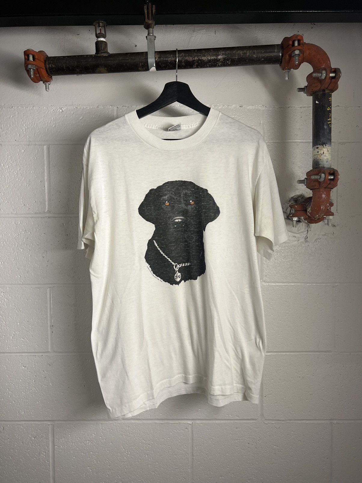 Vintage Vintage + Faded Dog T-Shirt Size US L / EU 52-54 / 3 - 1 Thumbnail
