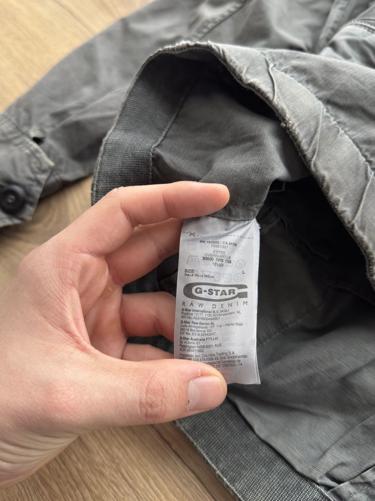 G-Star Vintage G Star Raw Military Gray Army Pocket Zip Jacket L Size US L / EU 52-54 / 3 - 19 Thumbnail