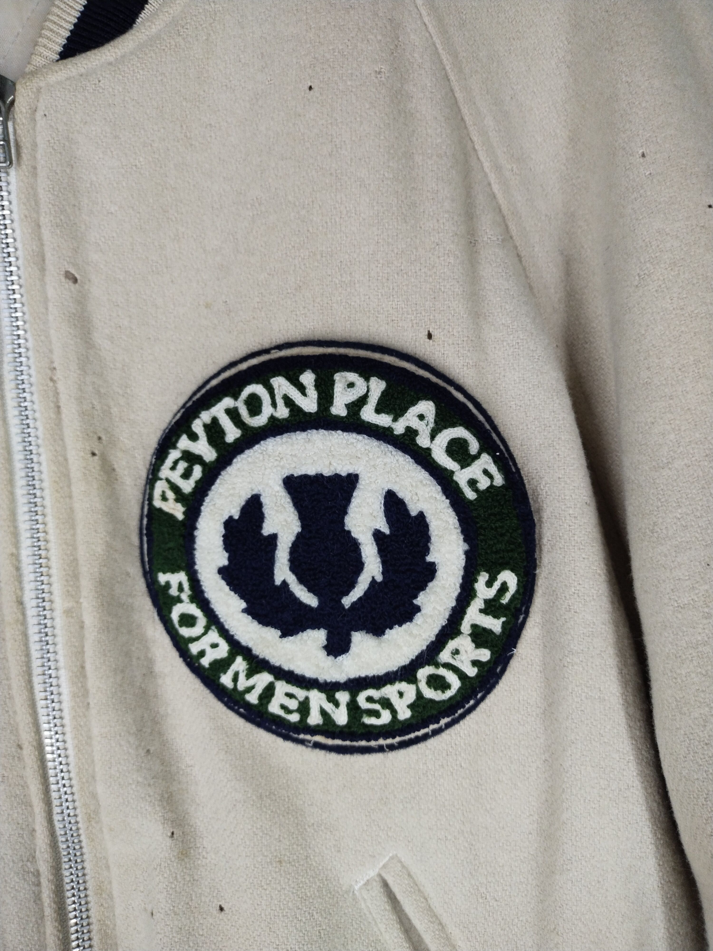 PPFM 80's Vintage PPFM Peyton Palace Sport Wool Bomber Jacket Size US L / EU 52-54 / 3 - 4 Thumbnail