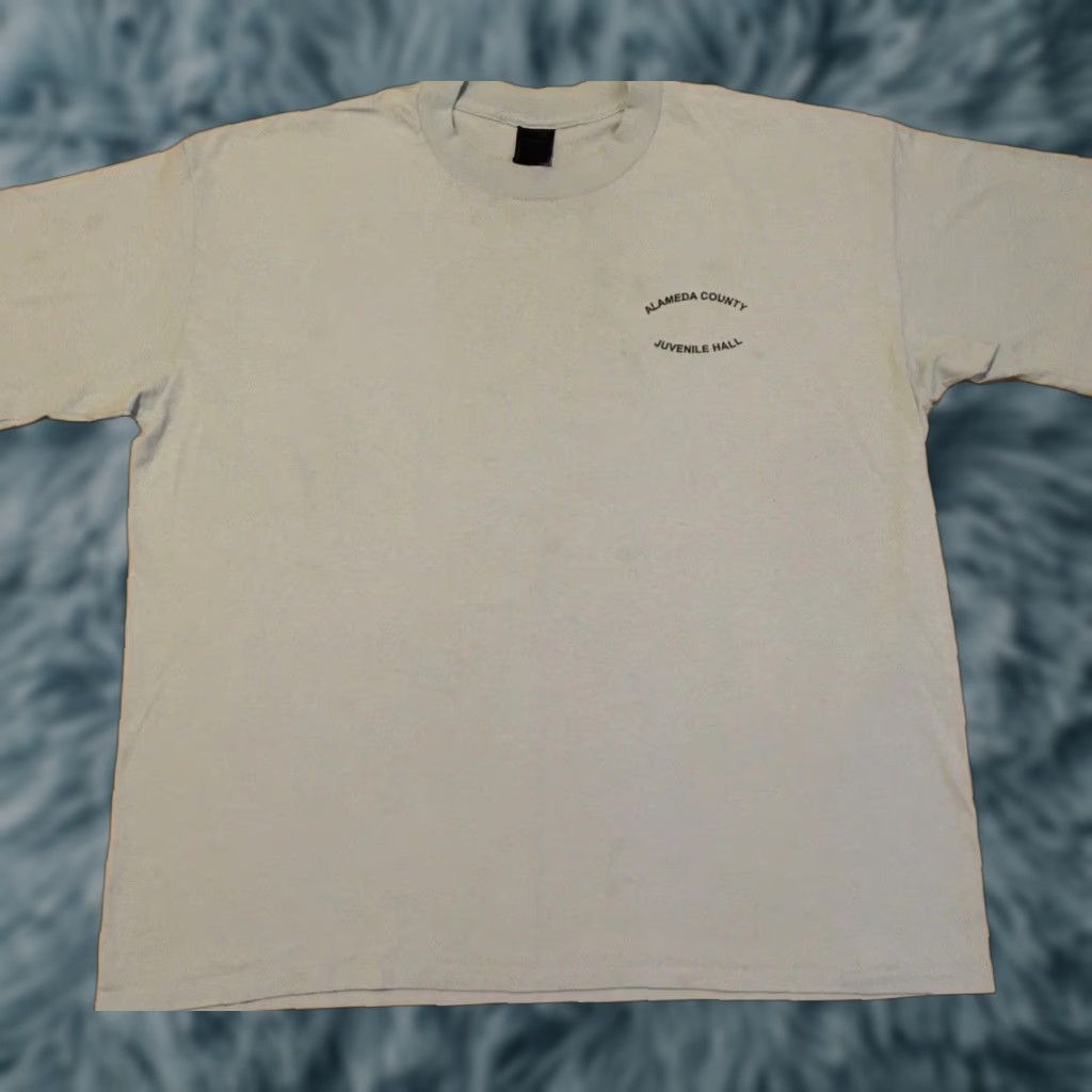 Vintage Vtg 90s Alameda County Juvenile Hall Faded Inmate Shirt 3X Prison Uniform Grunge Size US XXL / EU 58 / 5 - 1 Thumbnail