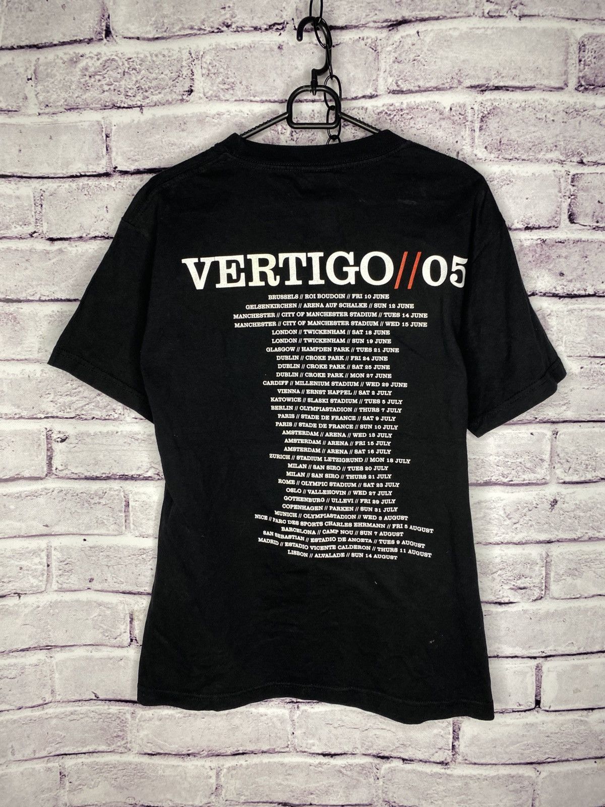 Band Tees Men's Vintage 00s T-Shirt Vertigo Tour Rock Band Tee Size US M / EU 48-50 / 2 - 9 Thumbnail