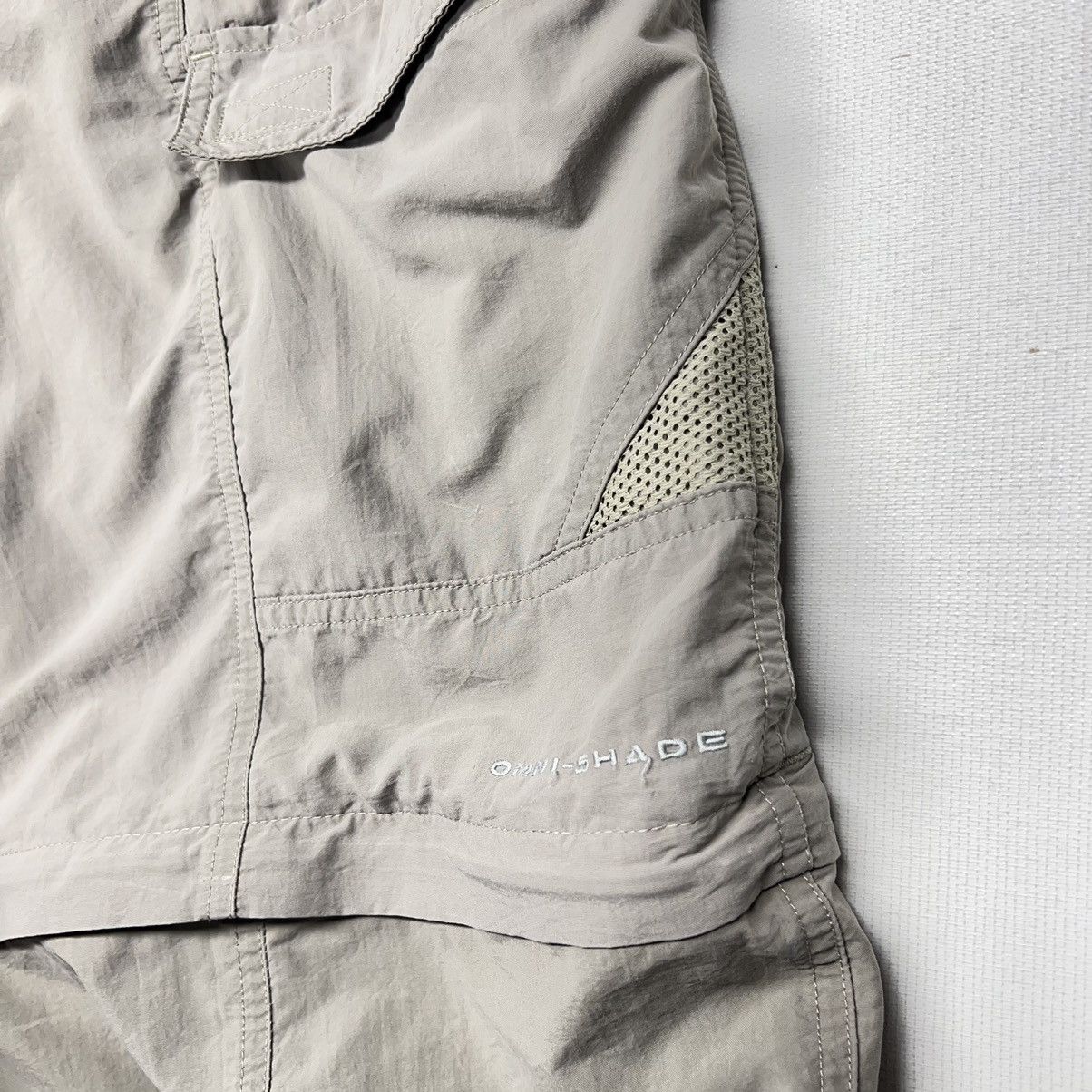Columbia Columbia Convertible Pants Gray PFG Omni Shade Lined Cargo Size US 34 / EU 50 - 6 Thumbnail