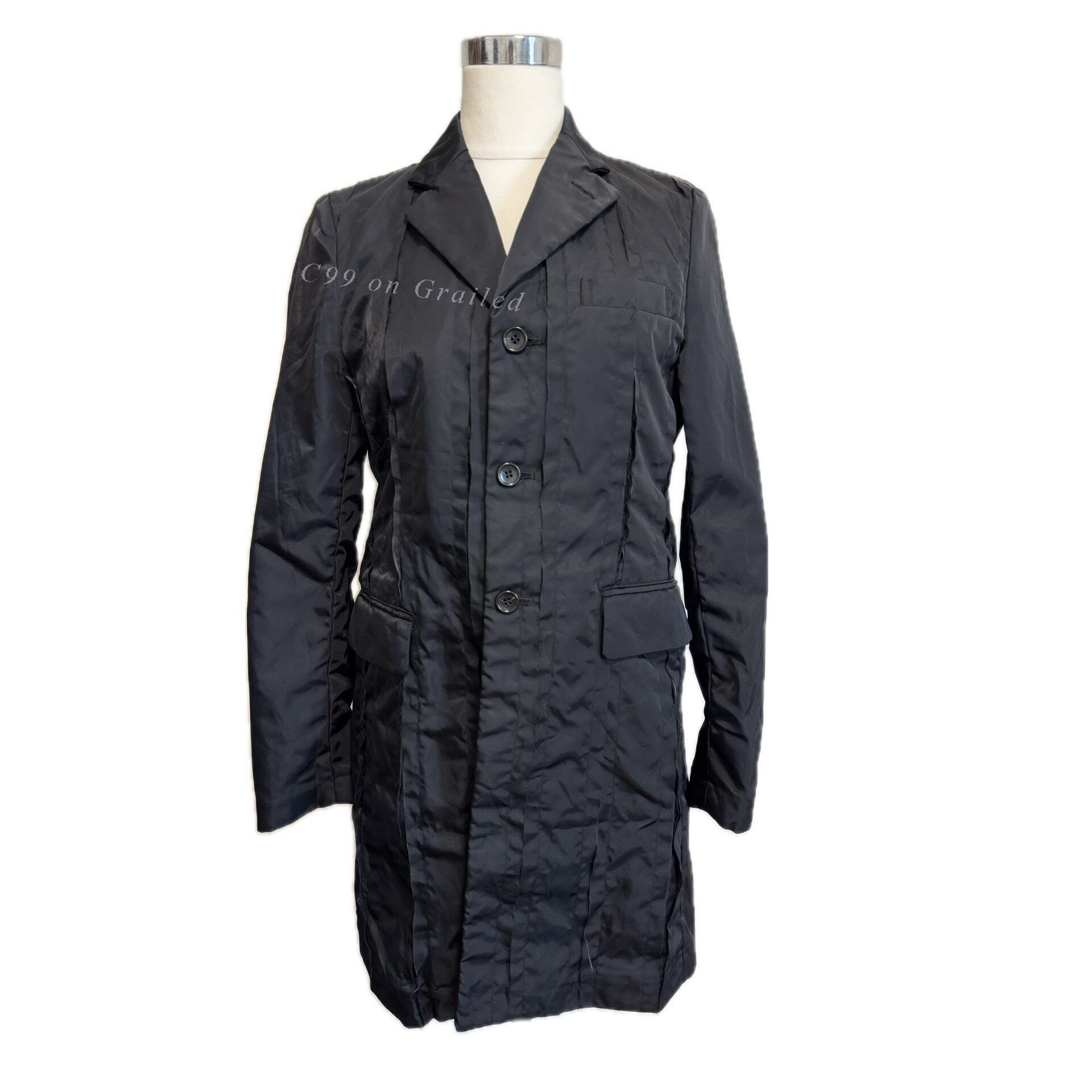 Comme des Garcons *Need Gone* CDG Silk Staff Jacket Automne-Hiver