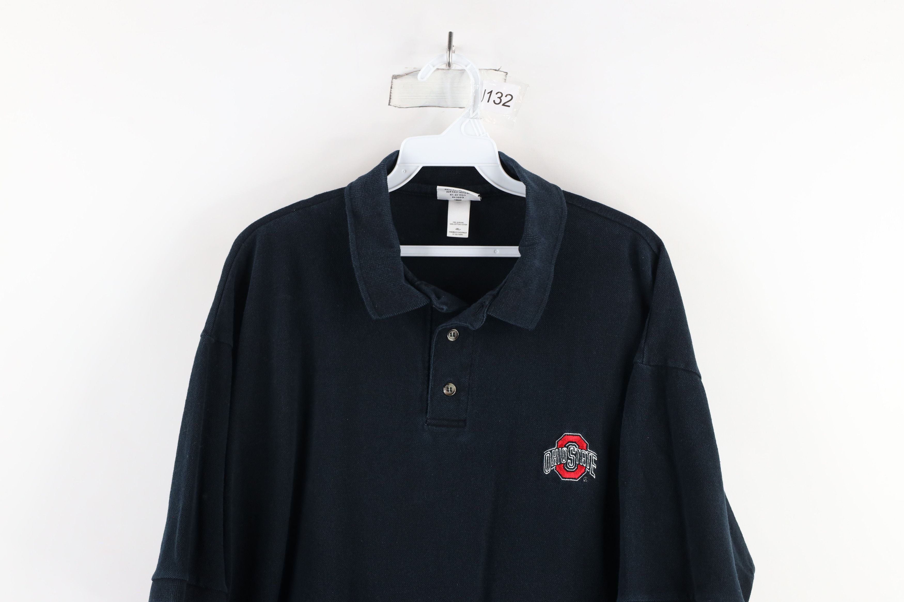 Vintage Vintage 90s Out Ohio State University Collared Polo Shirt Size US XL / EU 56 / 4 - 2 Thumbnail