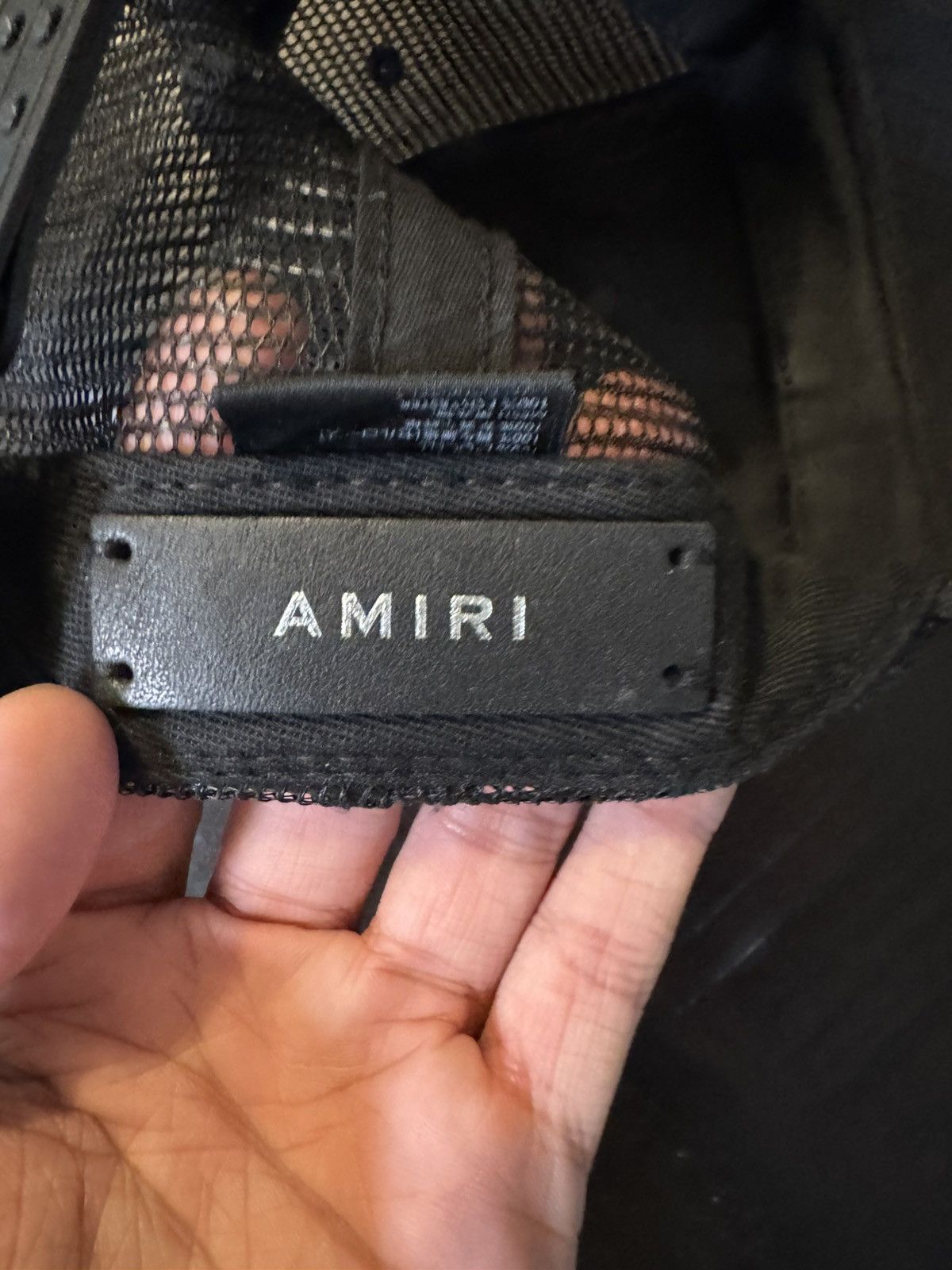 Amiri Amiri black Hat Size ONE SIZE - 4 Thumbnail
