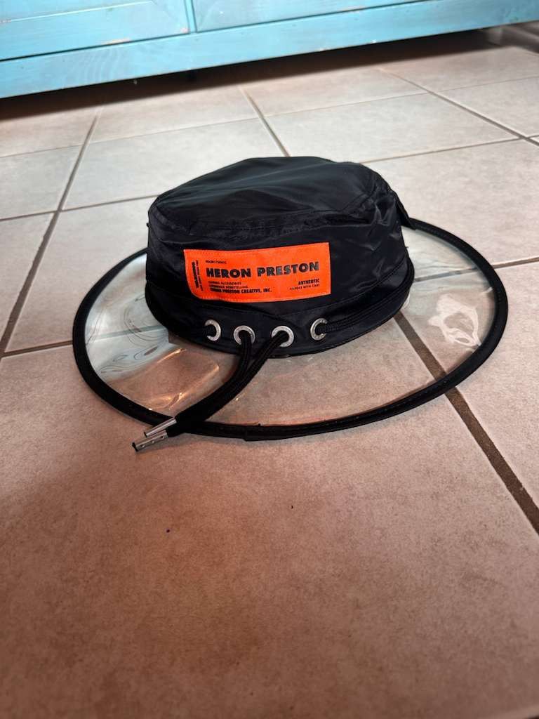 Heron Preston Heron Preston clear brim sun hat Size ONE SIZE - 1 Thumbnail