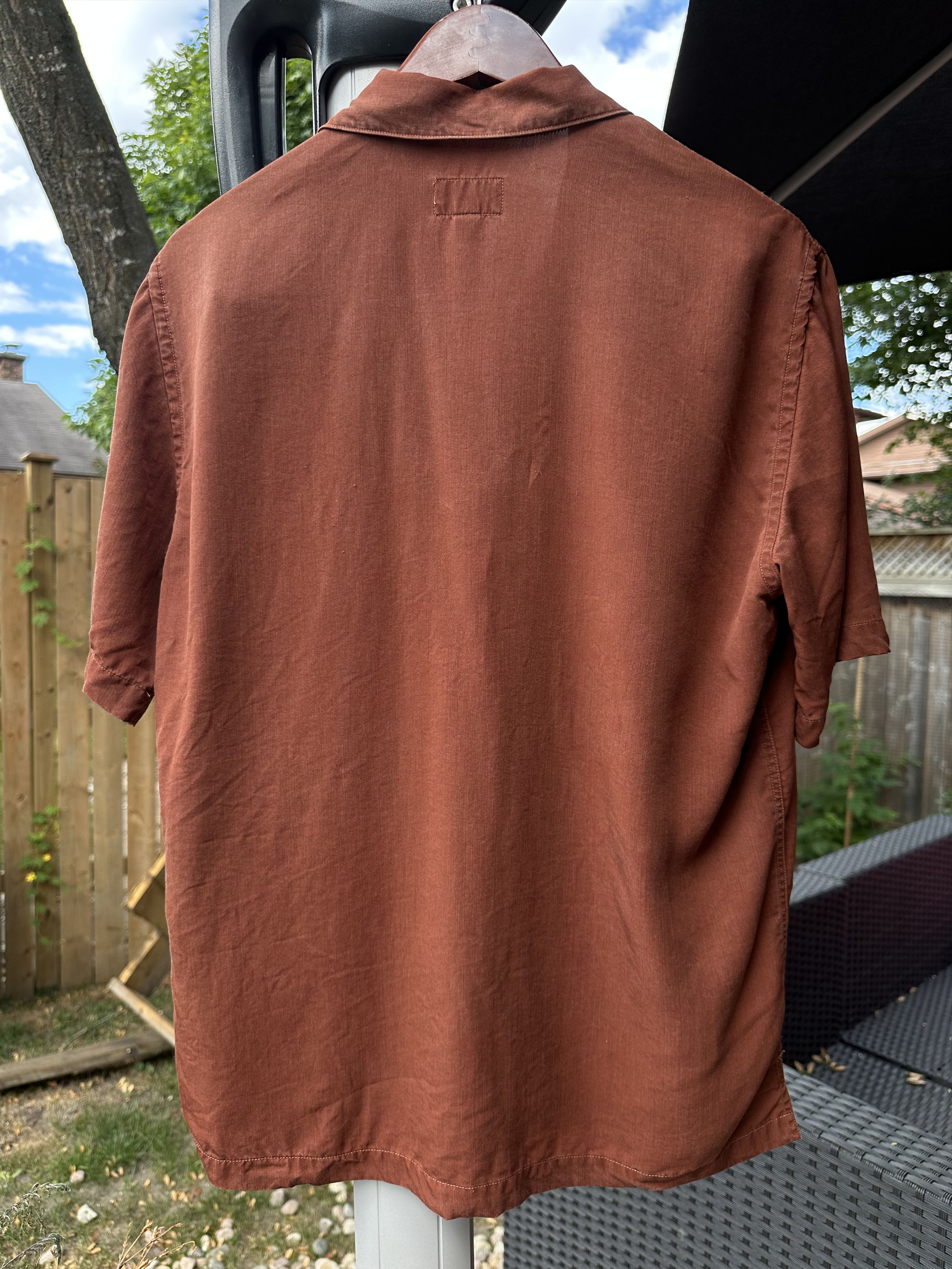 Frank & Oak Tencel Camp Collar Size US S / EU 44-46 / 1 - 6 Thumbnail