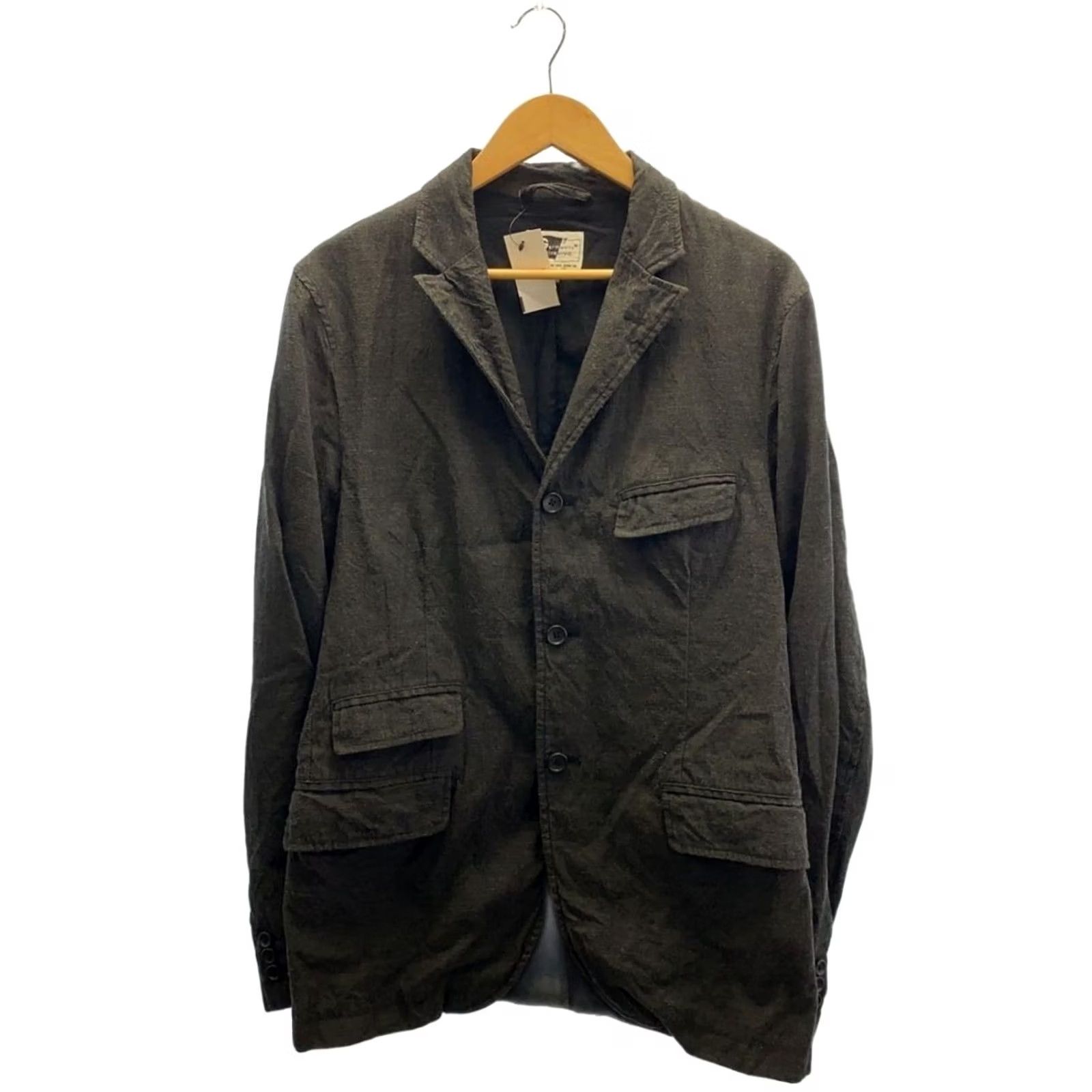 Engineered Garments Engineered Garments Jacket Wool Black Solid Size M Men's Regular Tailored Jacket Size US M / EU 48-50 / 2 - 2 Thumbnail