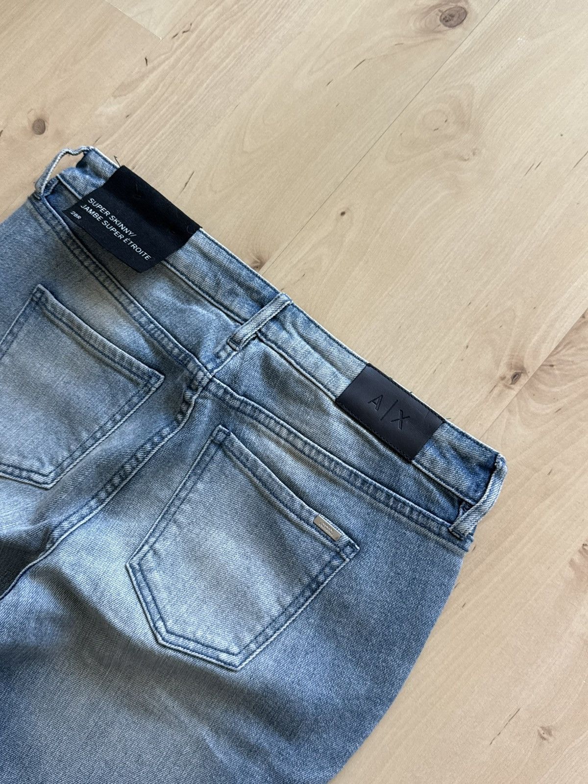 Armani Exchange Armani Exchange Super Skinny regular denim jeans nwt Size US 28 / EU 44 - 7 Thumbnail