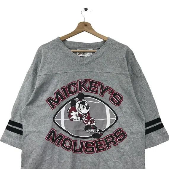 Mickey Mouse × NFL Vtg MICKEY MOUSE 49ERS San Francisco NFL Tee Shirt Football Size L / US 10 / IT 46 - 3 Thumbnail