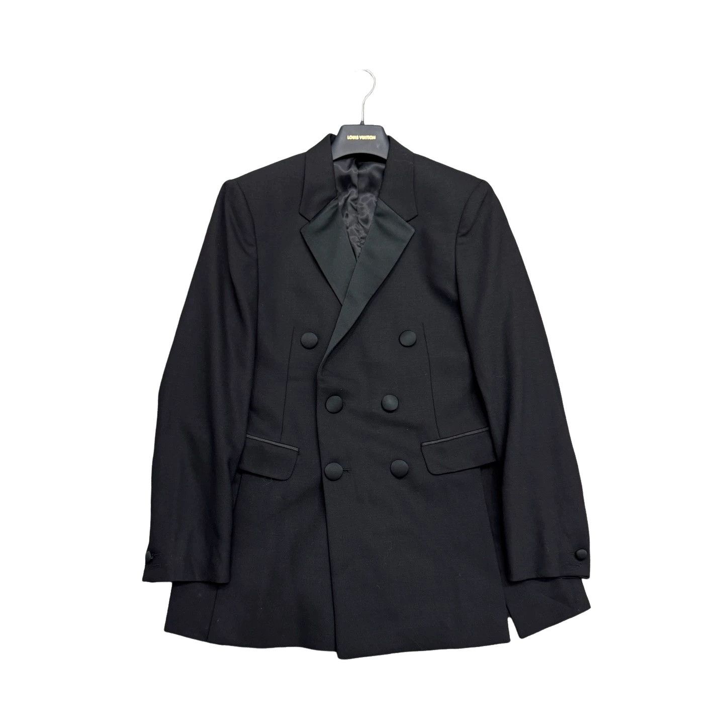 Neil Barrett Neil Barrett Wool Double Breasted Tuxedo Blazer 36R Size 36R - 1 Thumbnail