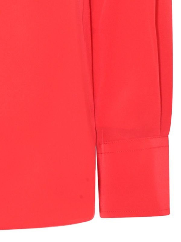 Lanvin o1y0326 Solid Color Shirt in Orange Size M / US 6-8 / IT 42-44 - 4 Thumbnail