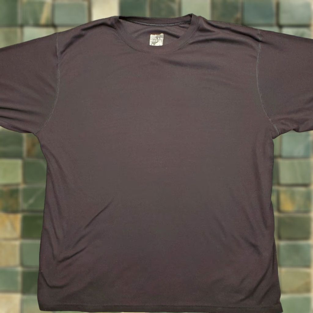 Vintage Polarmax Shirt Mens L Black 100% Polyester Long Sleeve TEE Made in USA Size US L / EU 52-54 / 3 - 1 Thumbnail