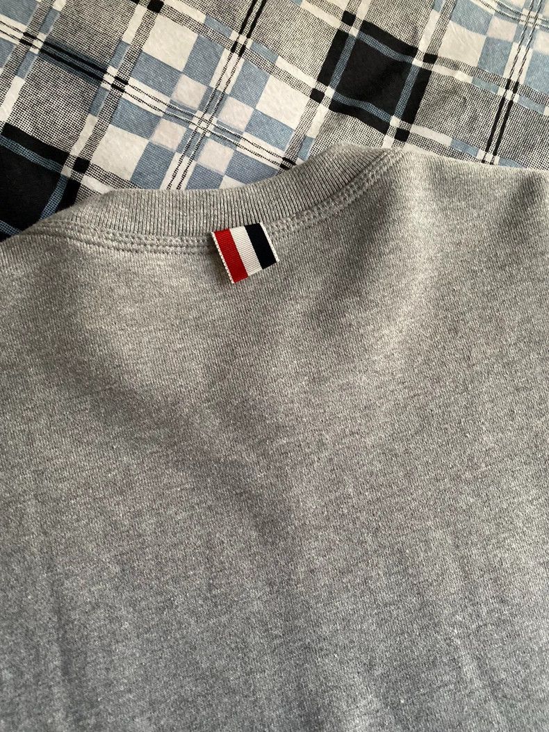 Thom Browne Thom browne Classic sports four-bar round-neck pullover swe Size US L / EU 52-54 / 3 - 8 Thumbnail