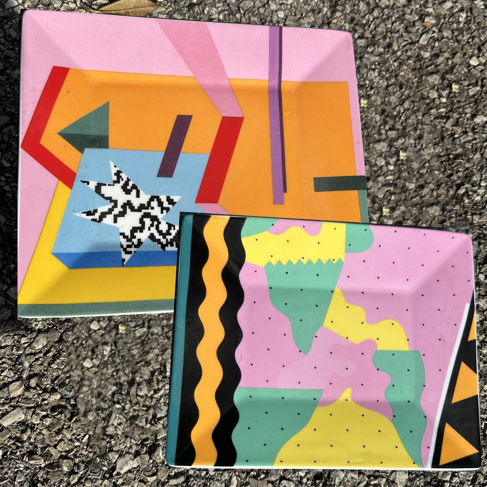 image of Alessandro Mendini x Supreme Mendini Tray Set in Black, Men's