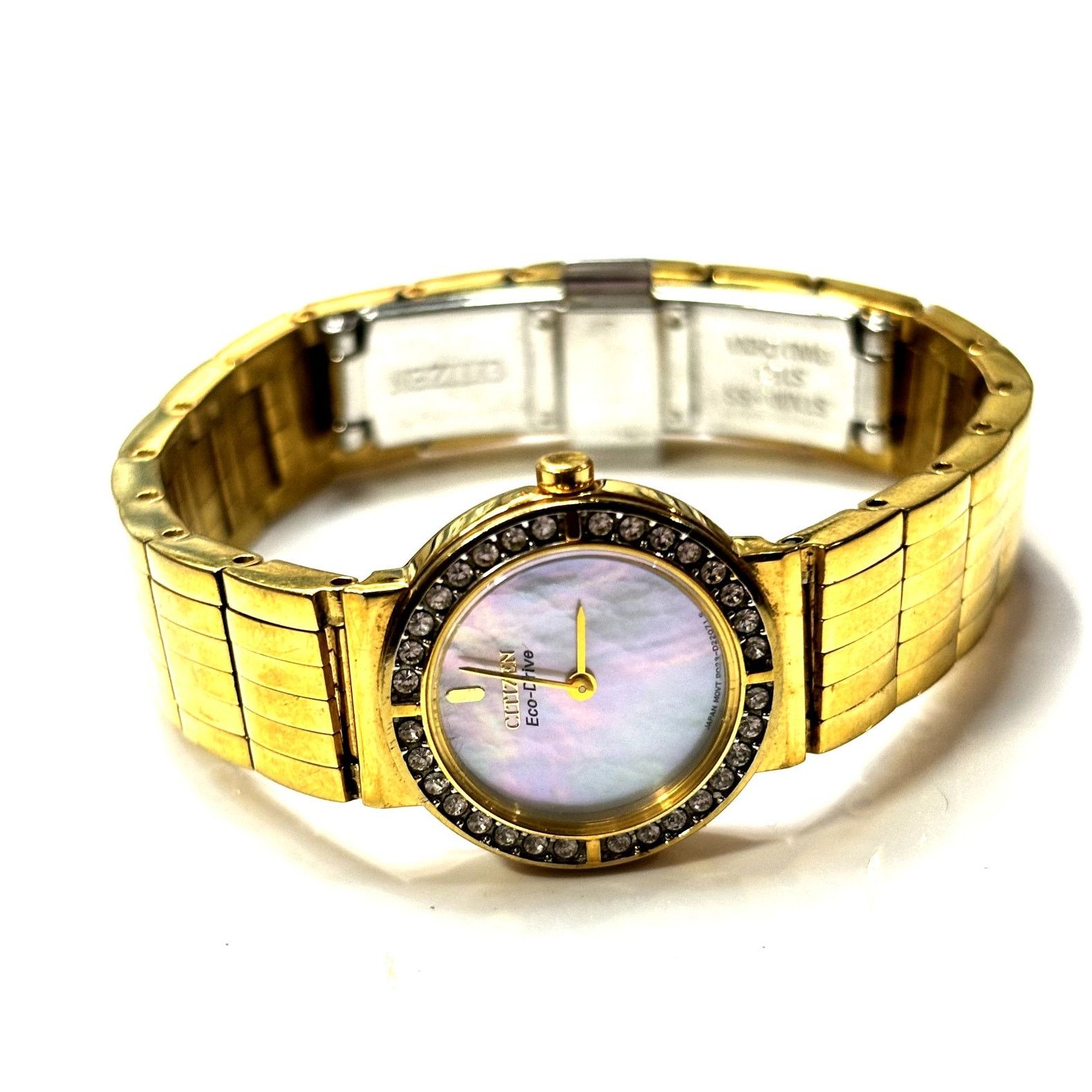 Citizen CITIZEN Women's Eco-Drive Gold-Plated Mother of Pearl Watch Size ONE SIZE - 2 Thumbnail
