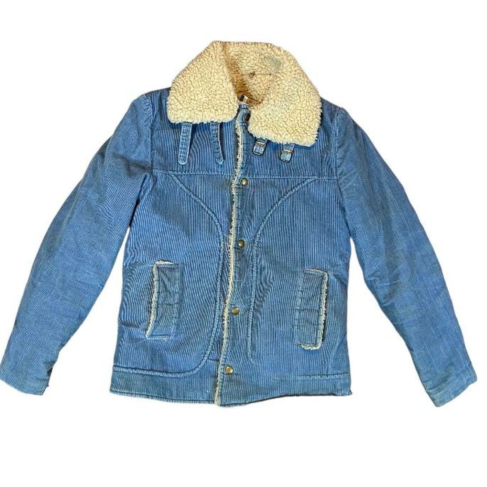 Hanes 80s towncraft boys corduroy jacket Size US S / EU 44-46 / 1 - 1 Thumbnail