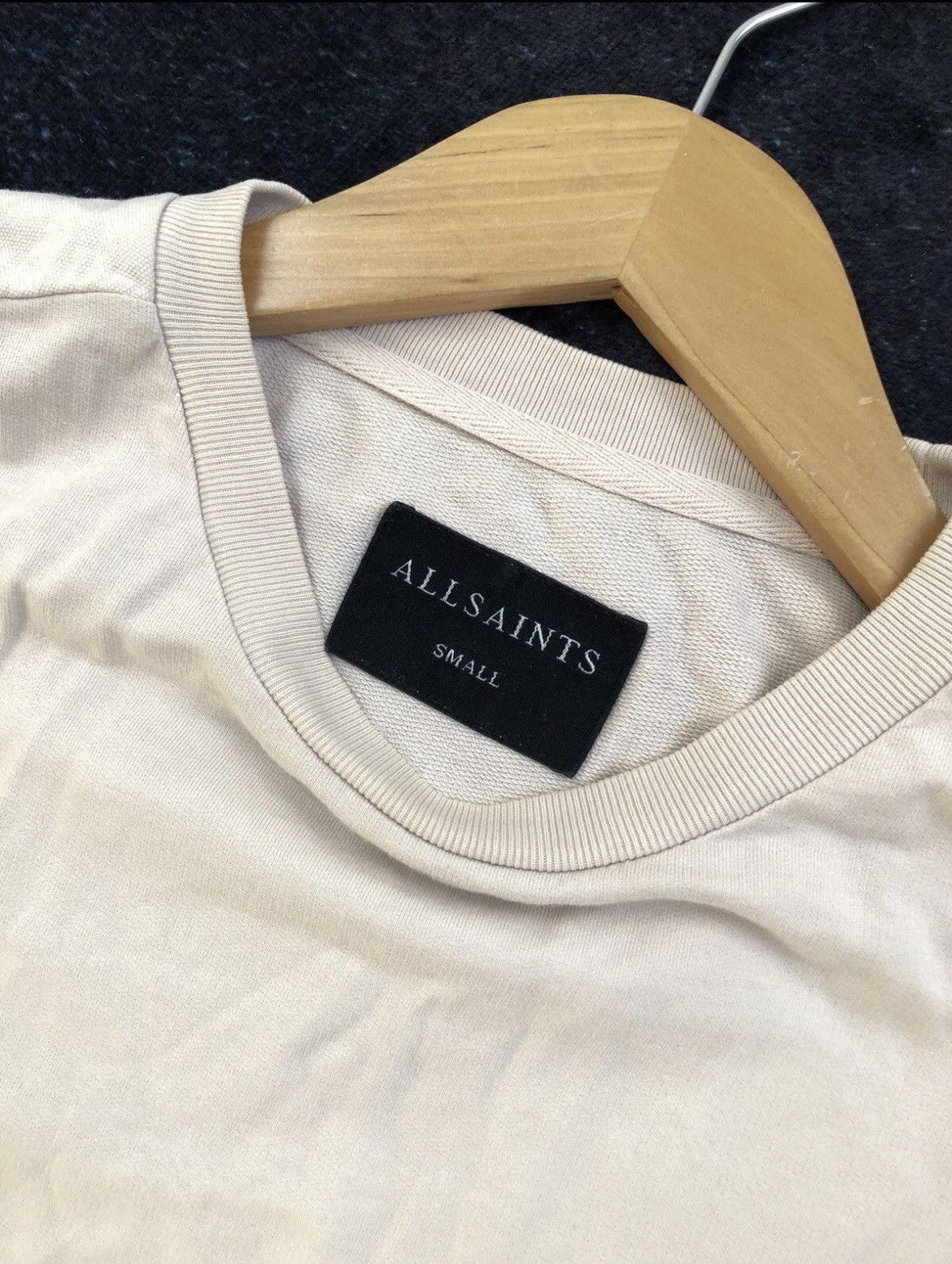 Allsaints ALLSAINTS Vintage Avantgarde Zip Sweatshirt Streetwear Hype Size US S / EU 44-46 / 1 - 4 Thumbnail