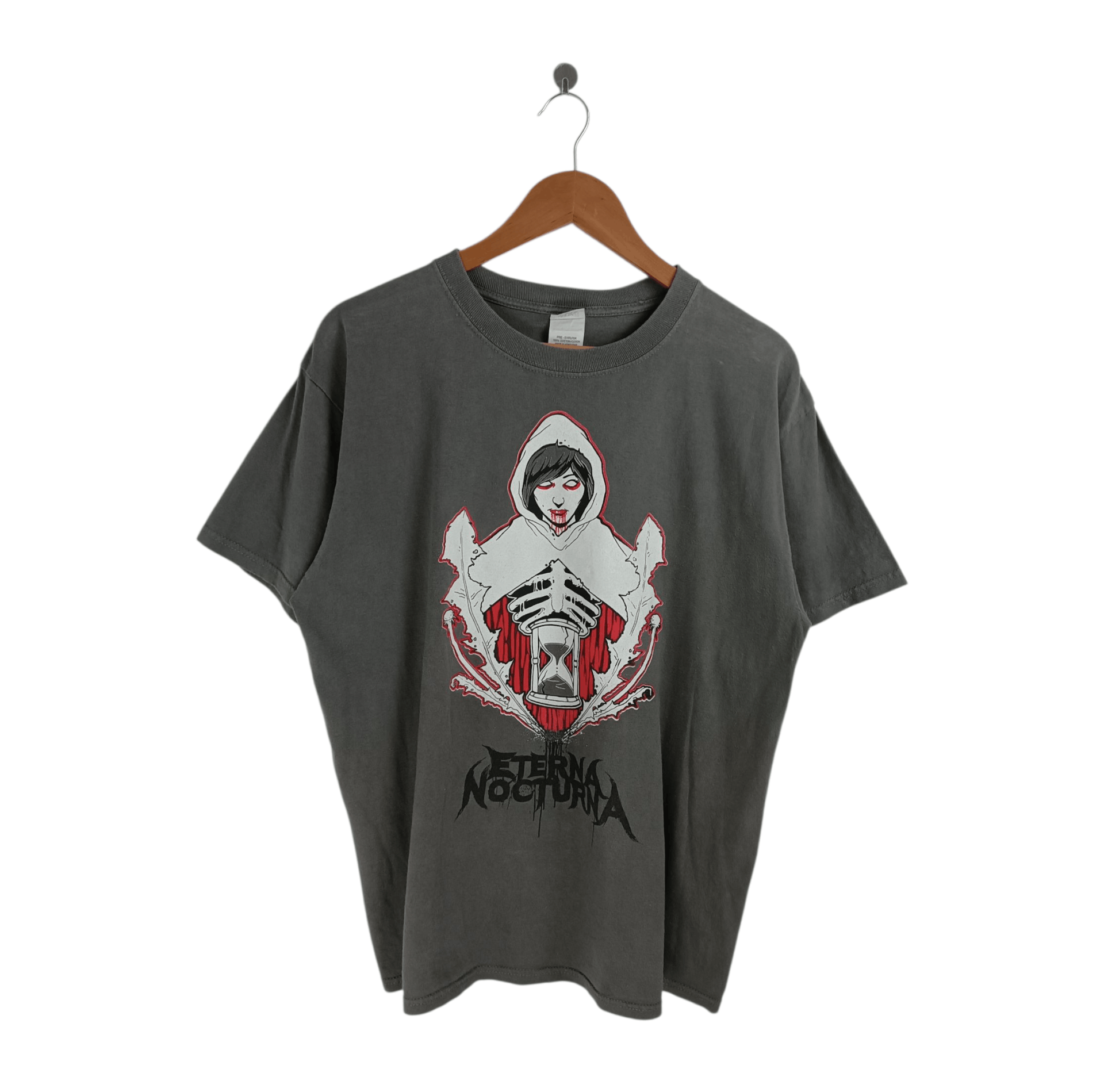 Band Tees VINTAGE 2000s ETERNA NOCTURNA TECH DEATH METAL FACELESS Size US L / EU 52-54 / 3 - 1 Thumbnail