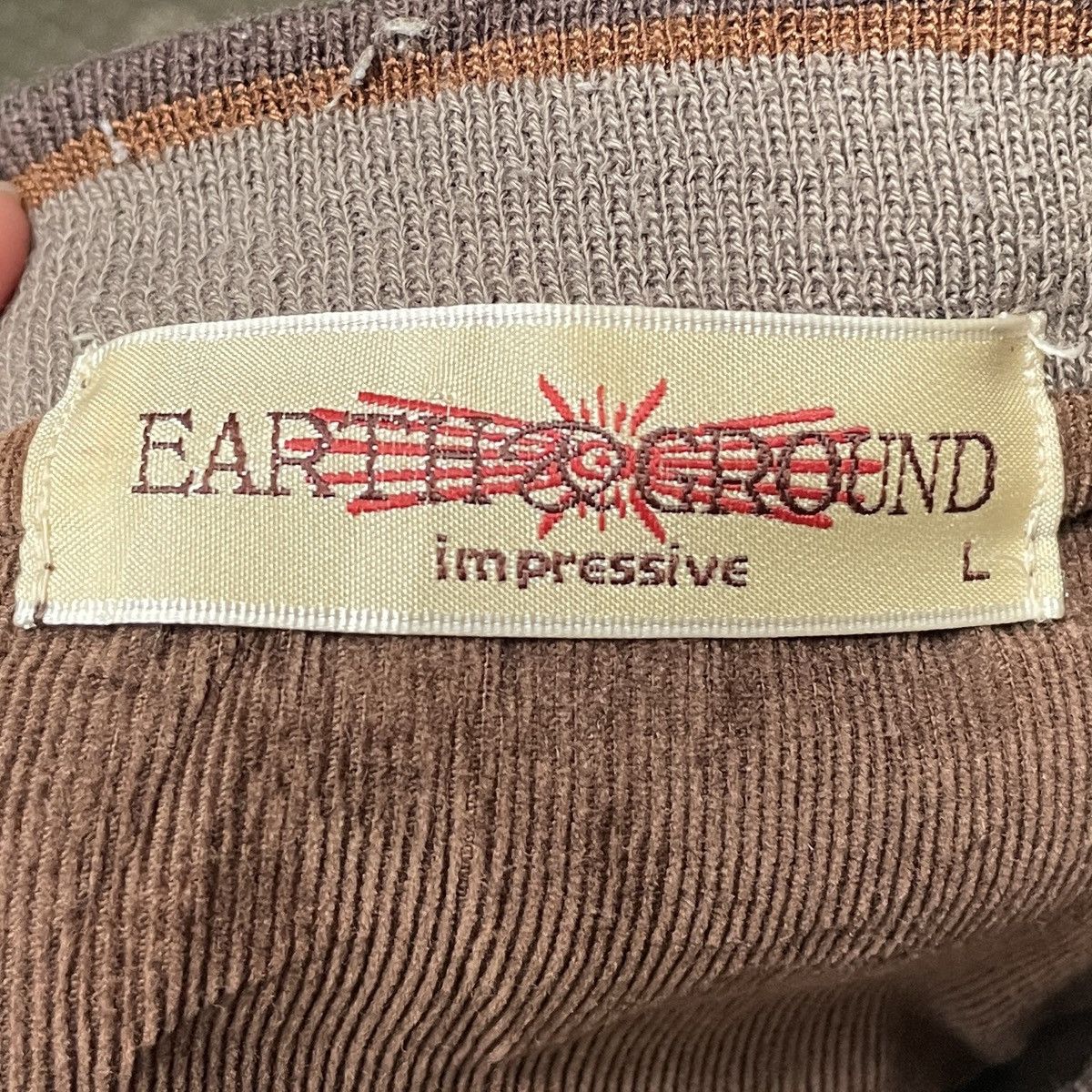 Japanese Brand Vintage Japanese Brand Earth Ground Knitwear 2000s Size US L / EU 52-54 / 3 - 10 Thumbnail