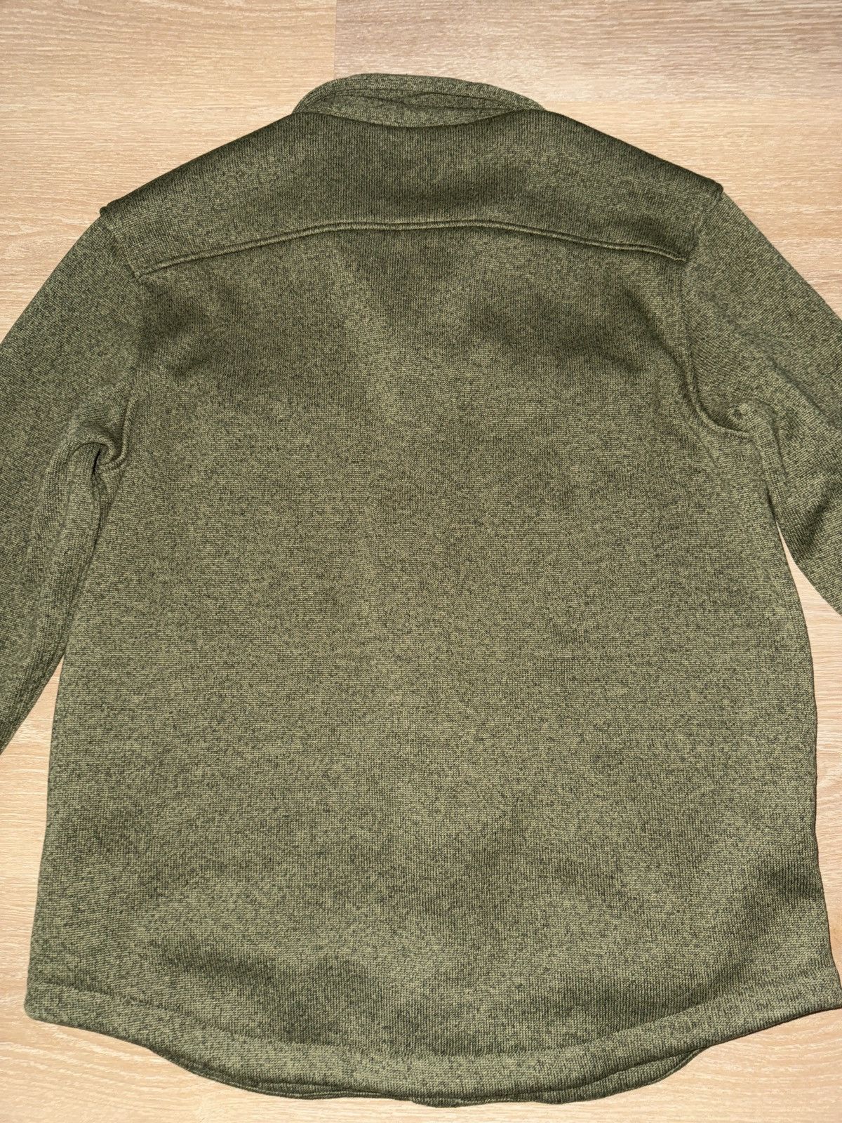 L.L. Bean L.L. Bean Green Fleece Lined Button Up Size US L / EU 52-54 / 3 - 4 Thumbnail