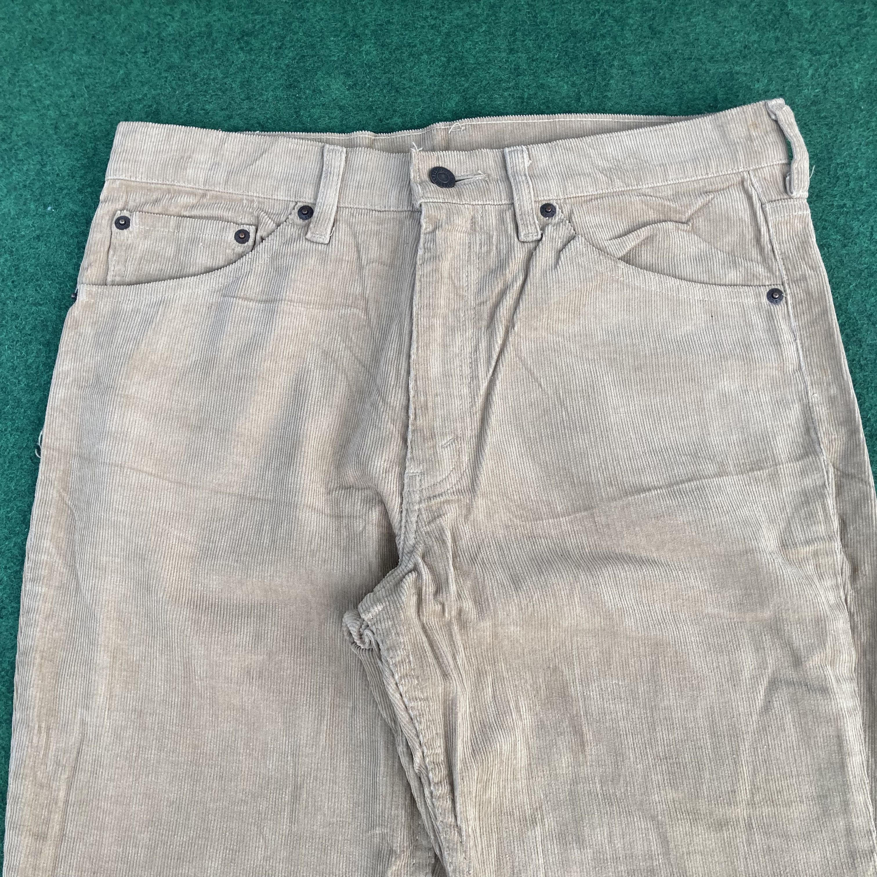 Levi's × Vintage Vtg Levis 517 Denim Corduroy Sz 32 Flare Bootcut Jeans Size US 32 / EU 48 - 3 Thumbnail