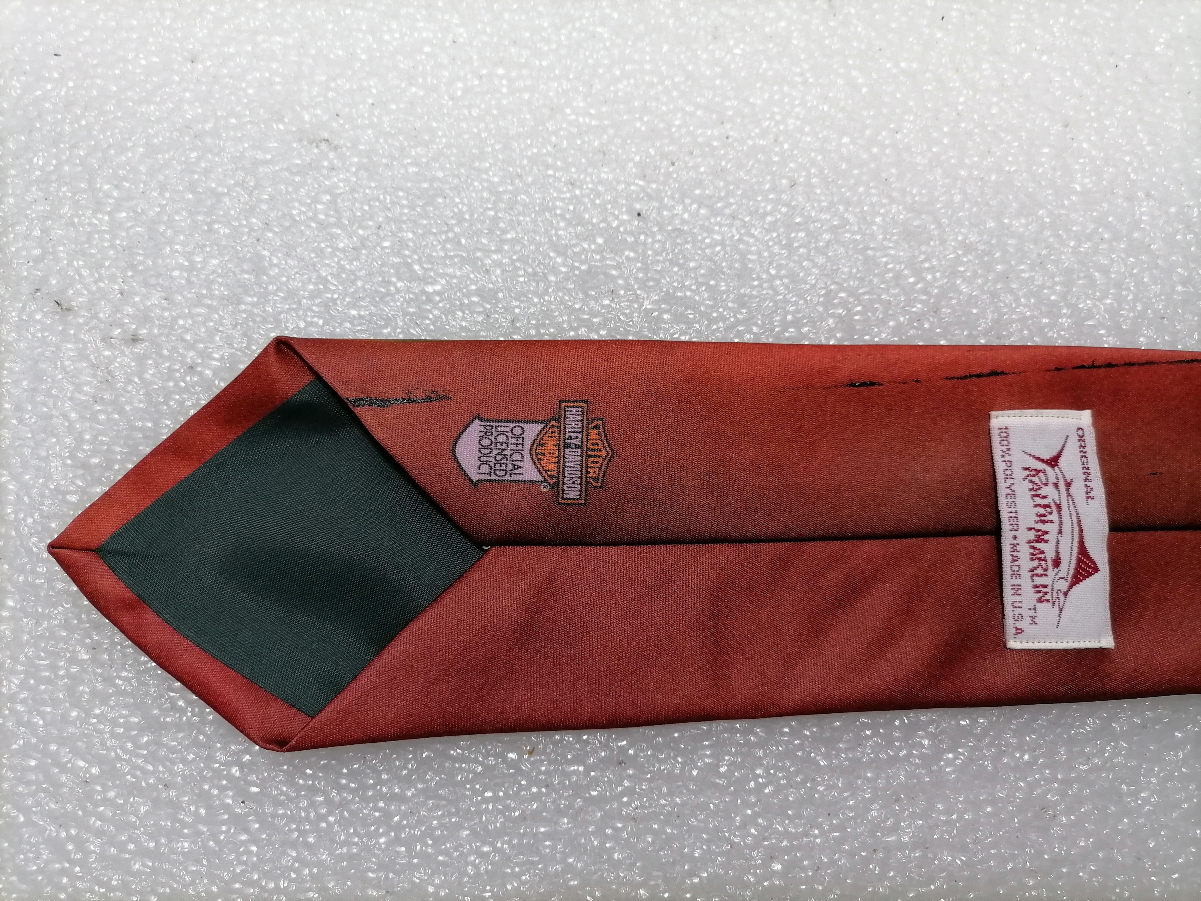 Ralph Marlin Ralph Marlin Harley Davidson Necktie Size ONE SIZE - 8 Thumbnail