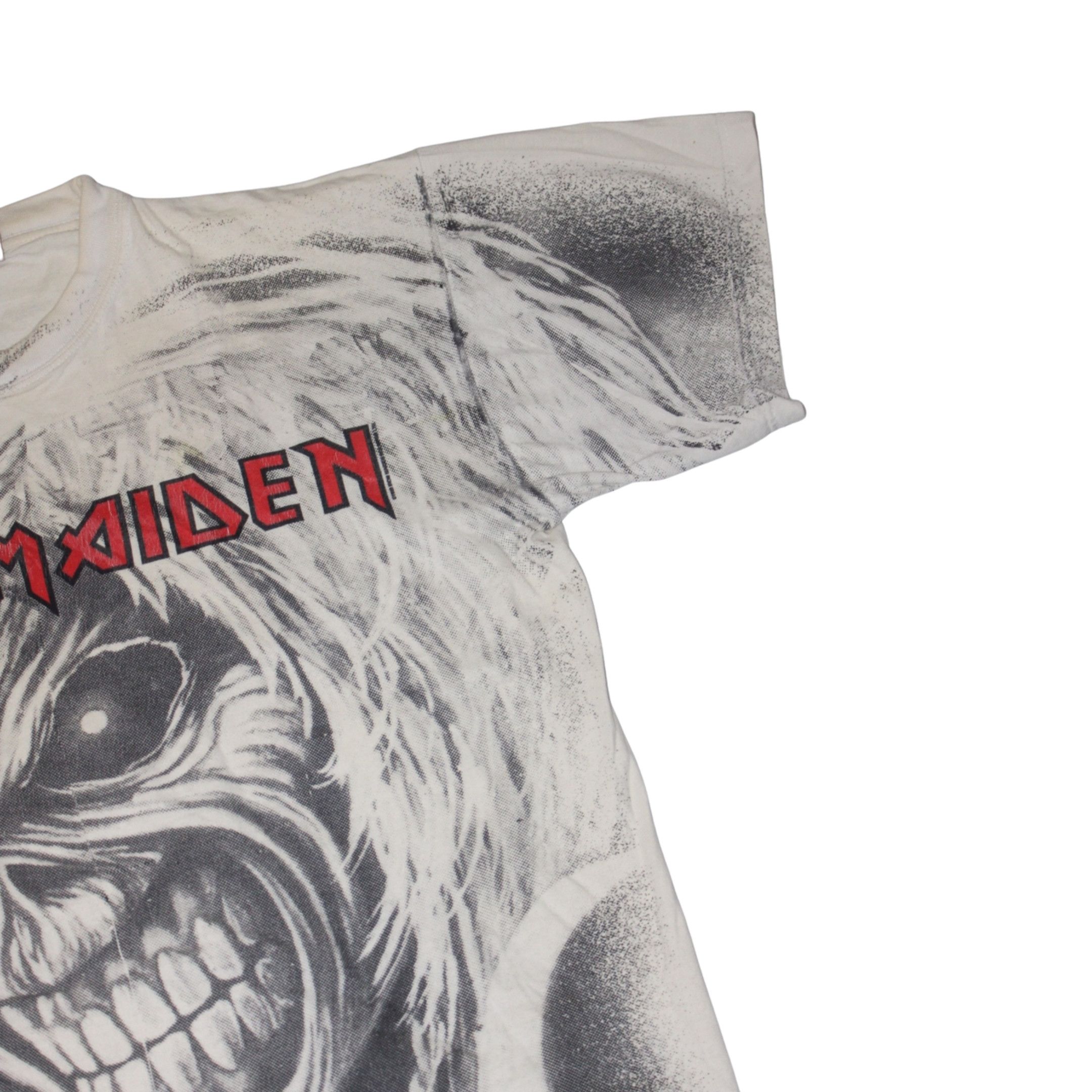 Vintage 1990S IRON MAIDEN KILLER “EDDIE THE HEAD” ALL-OVER PRINT TEE Size US XL / EU 56 / 4 - 4 Thumbnail