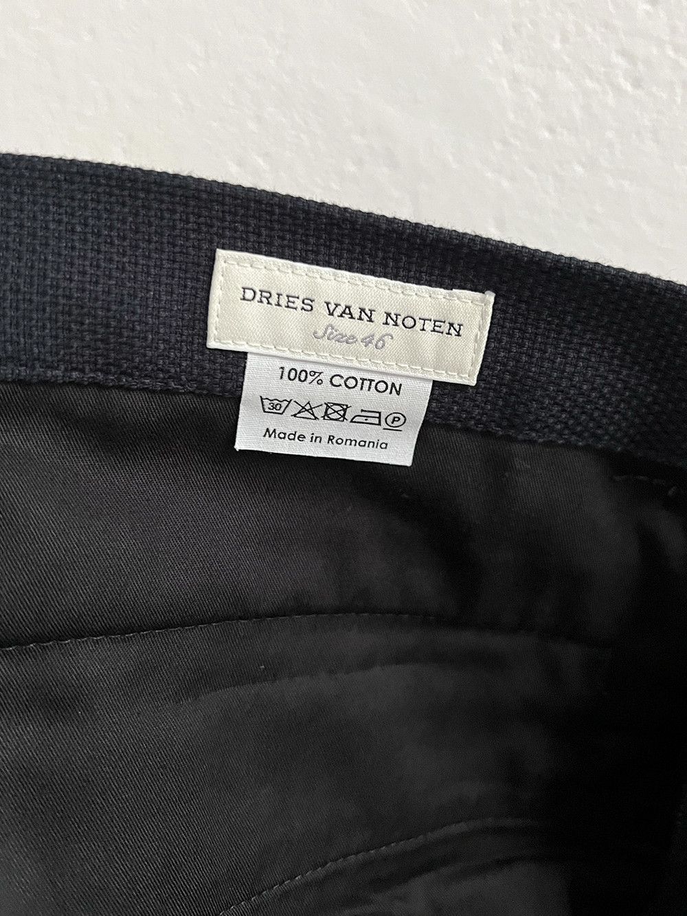 Dries Van Noten SS15 Belted Trousers Size US 30 / EU 46 - 6 Thumbnail