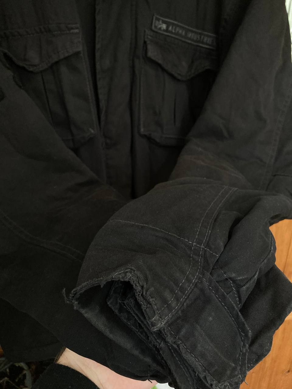 Alpha Industries × Vintage Vintage Alpha Industries M65 U.S Military Jacket Size US XL / EU 56 / 4 - 8 Thumbnail
