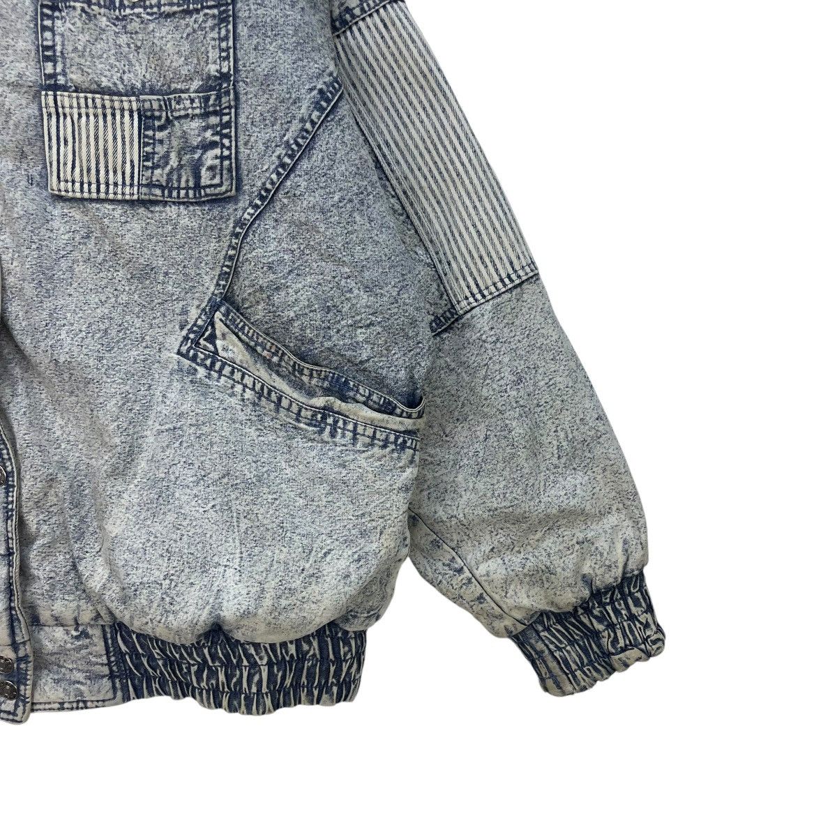 Other 💥East West By Panda Group Bomber Acid Wash Jacket Size US L / EU 52-54 / 3 - 8 Thumbnail